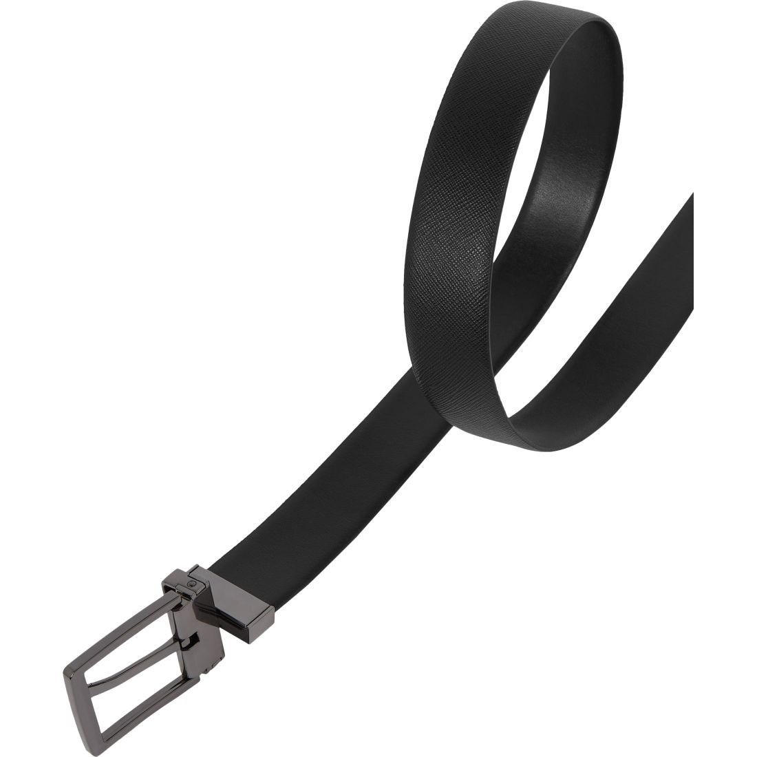 TOMMY HILFIGER Diržas vyrams, Juoda, Business 3.5 man belt 2