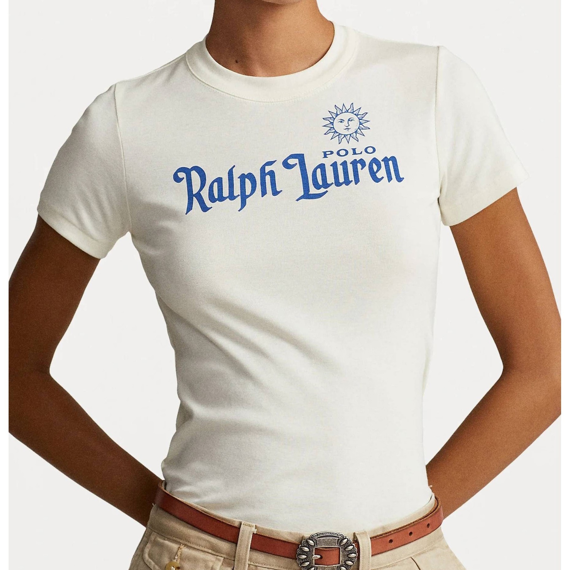 POLO RALPH LAUREN Marškinėliai trump. rankovėmis moterims, Kūno, Short sleeve t-shirt 2