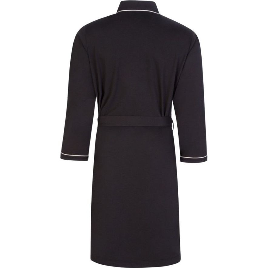 POLO RALPH LAUREN UW Chalatas vyrams, Juoda, Robe lounge 2