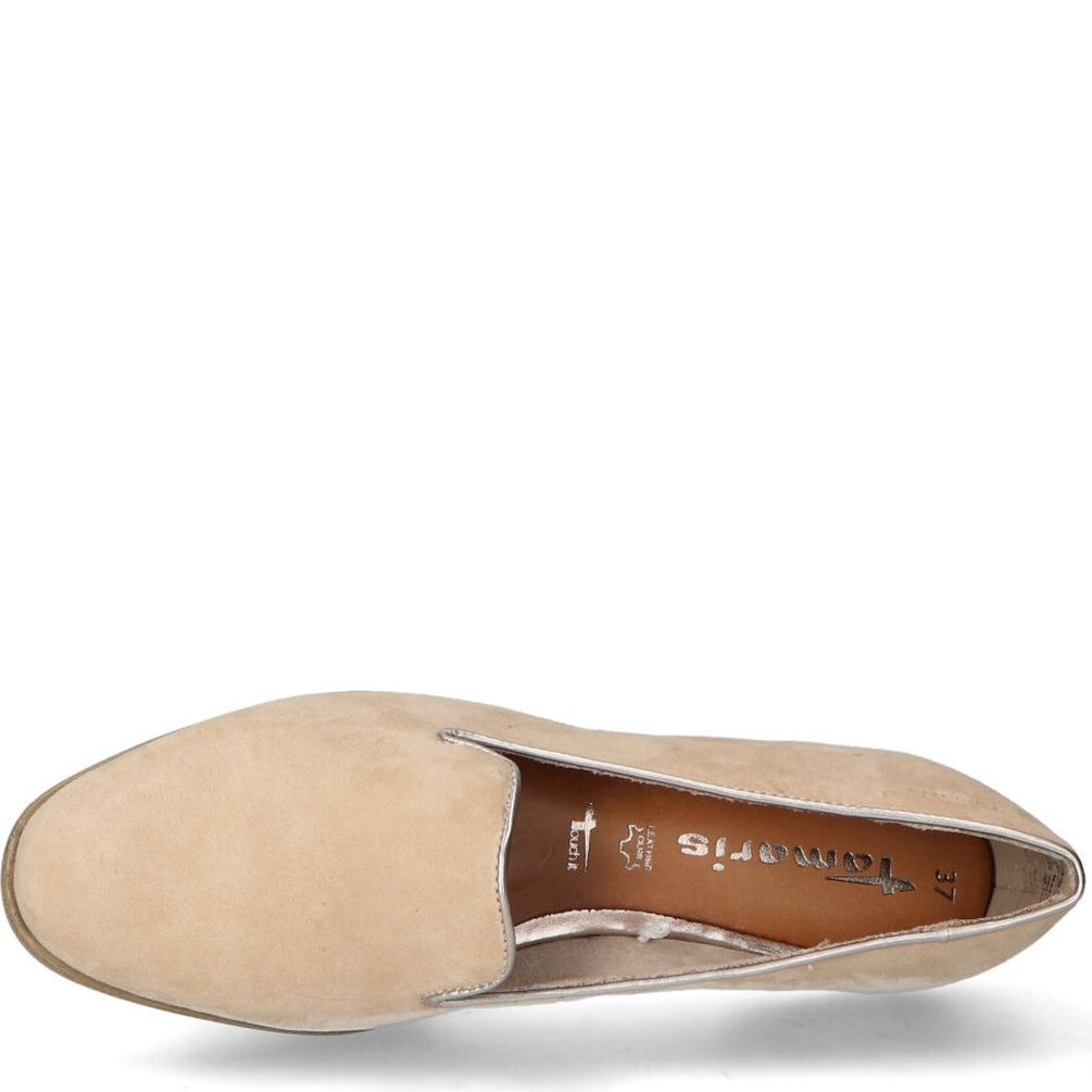 TAMARIS Loaferiai moterims, Smėlio, LOAFERS 4