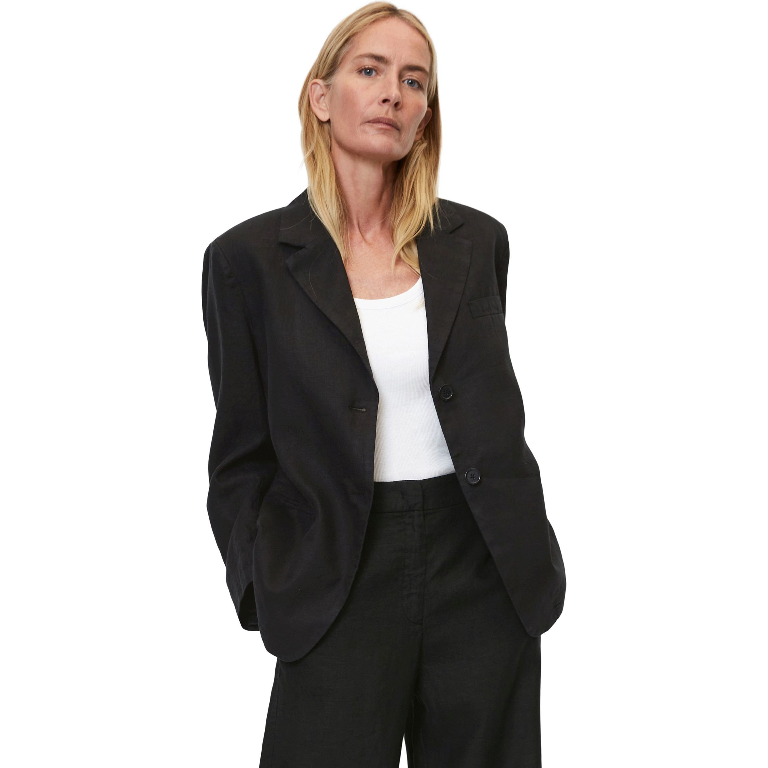 MARC O'POLO Švarkas moterims, Juoda 2