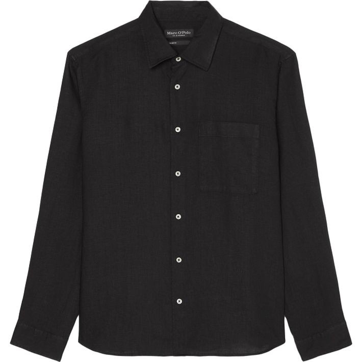MARC O'POLO Marškiniai vyrams, Juoda