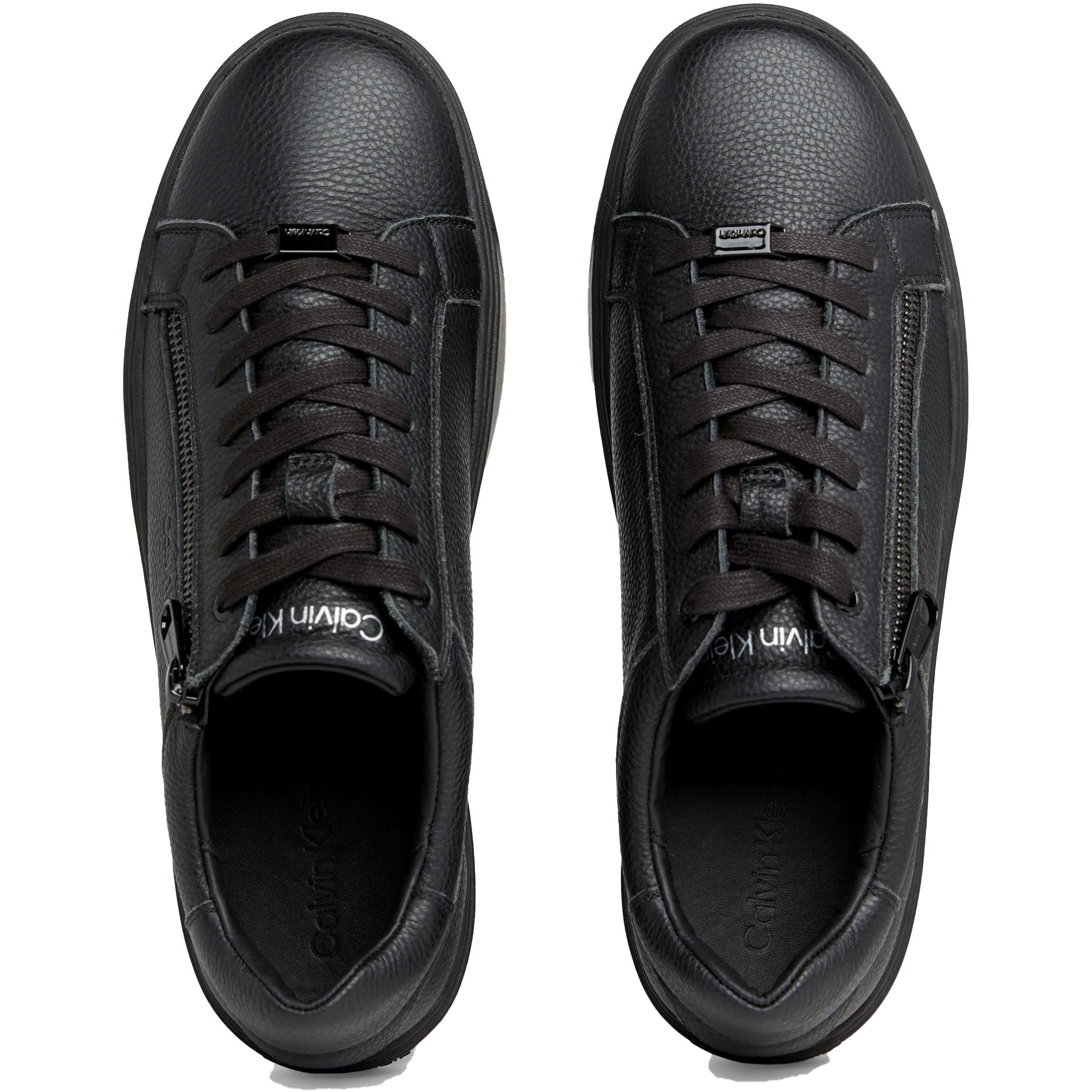 CALVIN KLEIN Laisvalaikio bateliai vyrams, Juoda, Low top lace up leisure 4