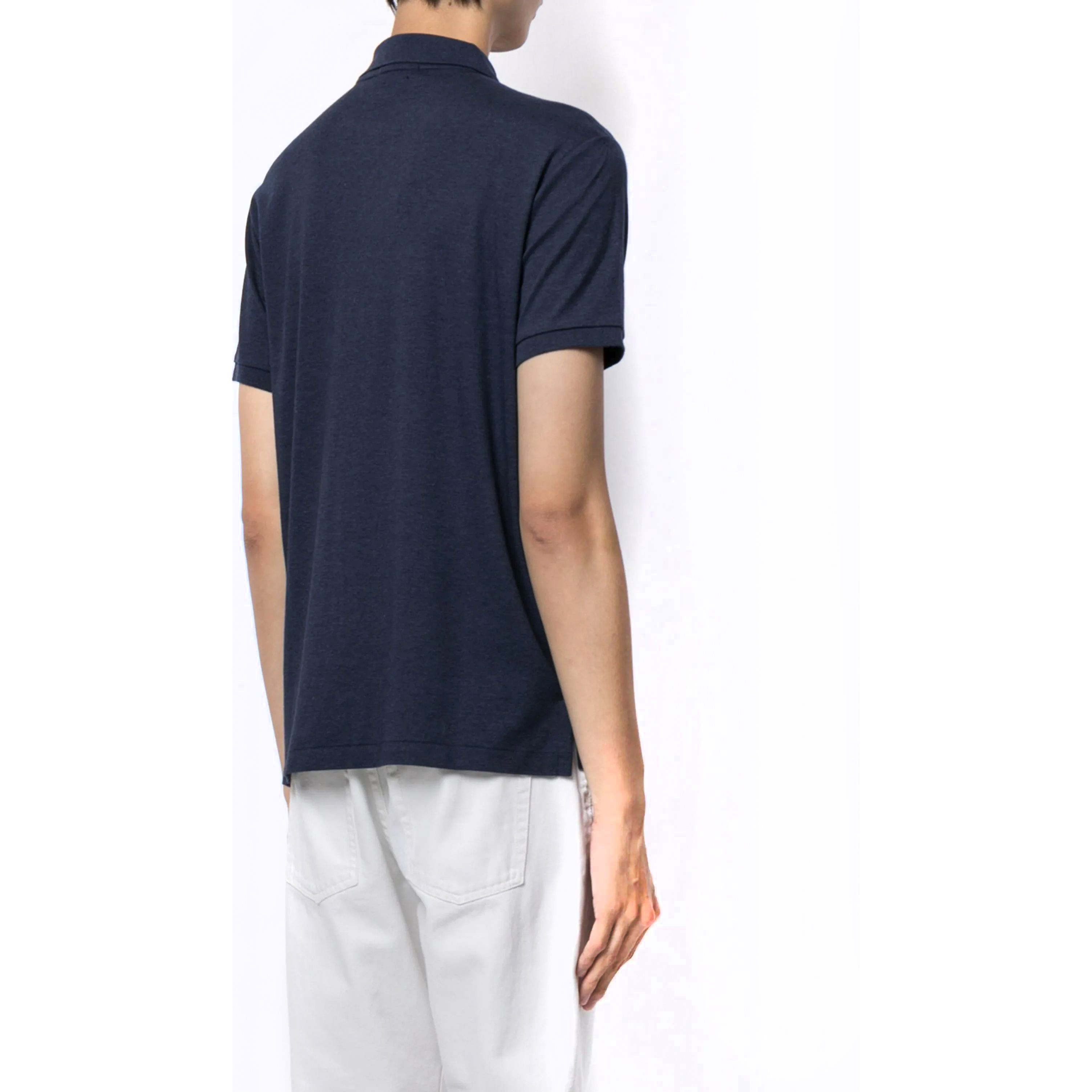 POLO RALPH LAUREN Polo marškiniai trumpos rank. vyrams, Mėlyna, Slim soft polo 3