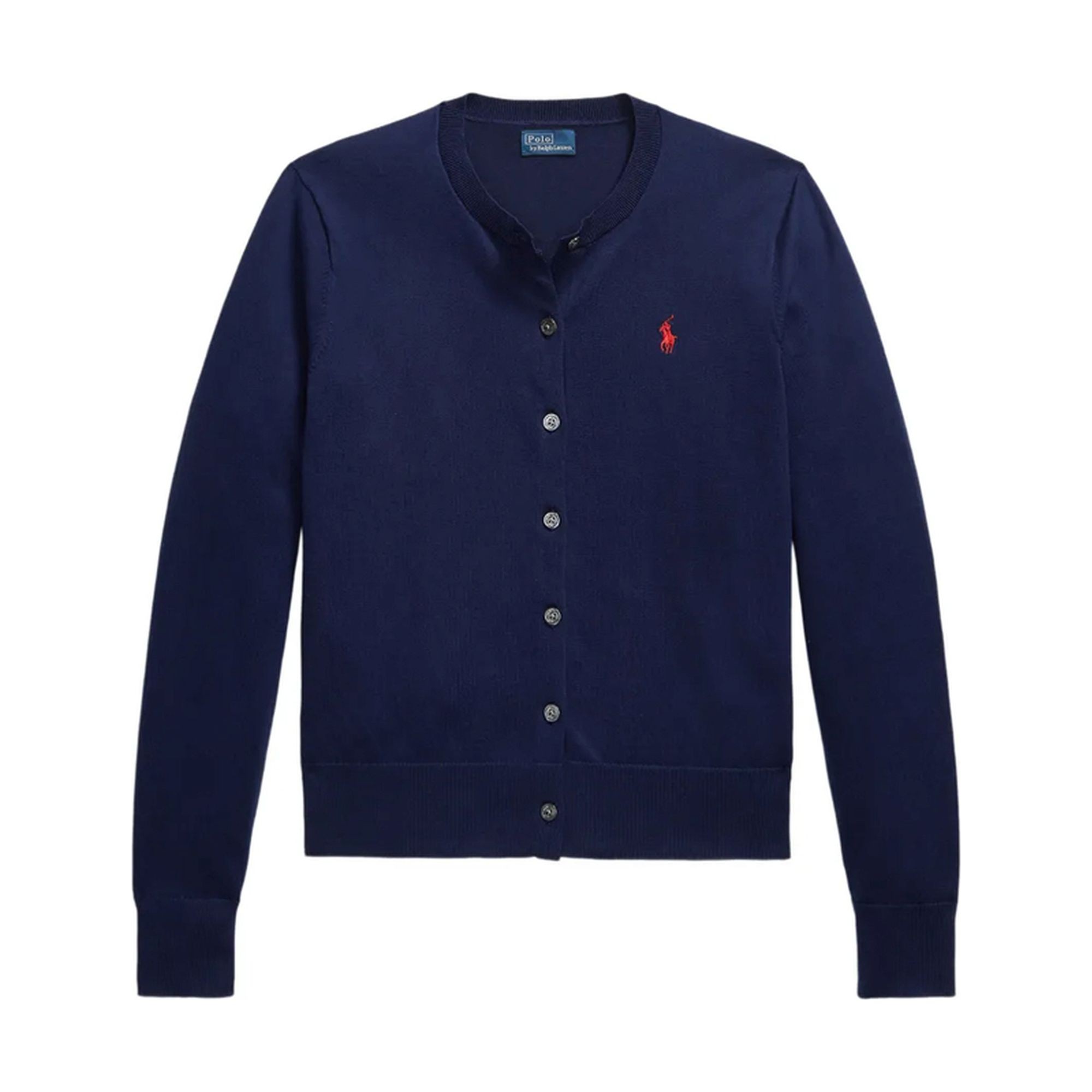 POLO RALPH LAUREN Kardiganas moterims, Mėlyna, Cardigan-long sleeve-cardigan 1