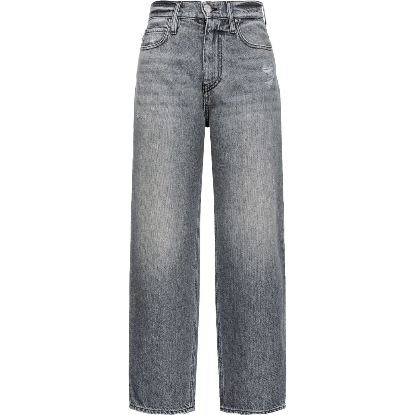 PINKO Tiesūs džinsai moterims, Pilka, Estelle cotton-blend jeans 1