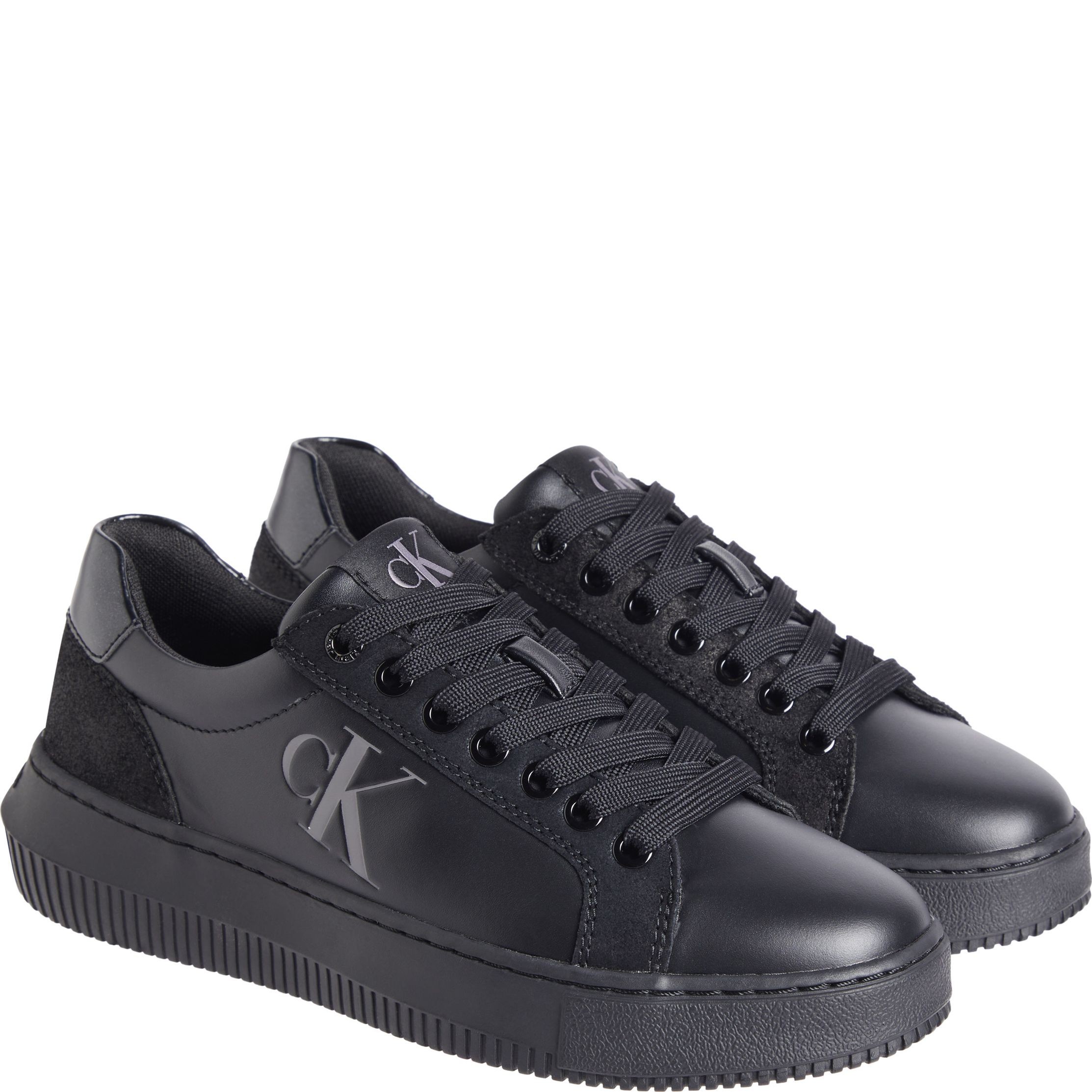 CALVIN KLEIN JEANS Laisvalaikio bateliai moterims, Juoda, Chunky cupsole leisure 1