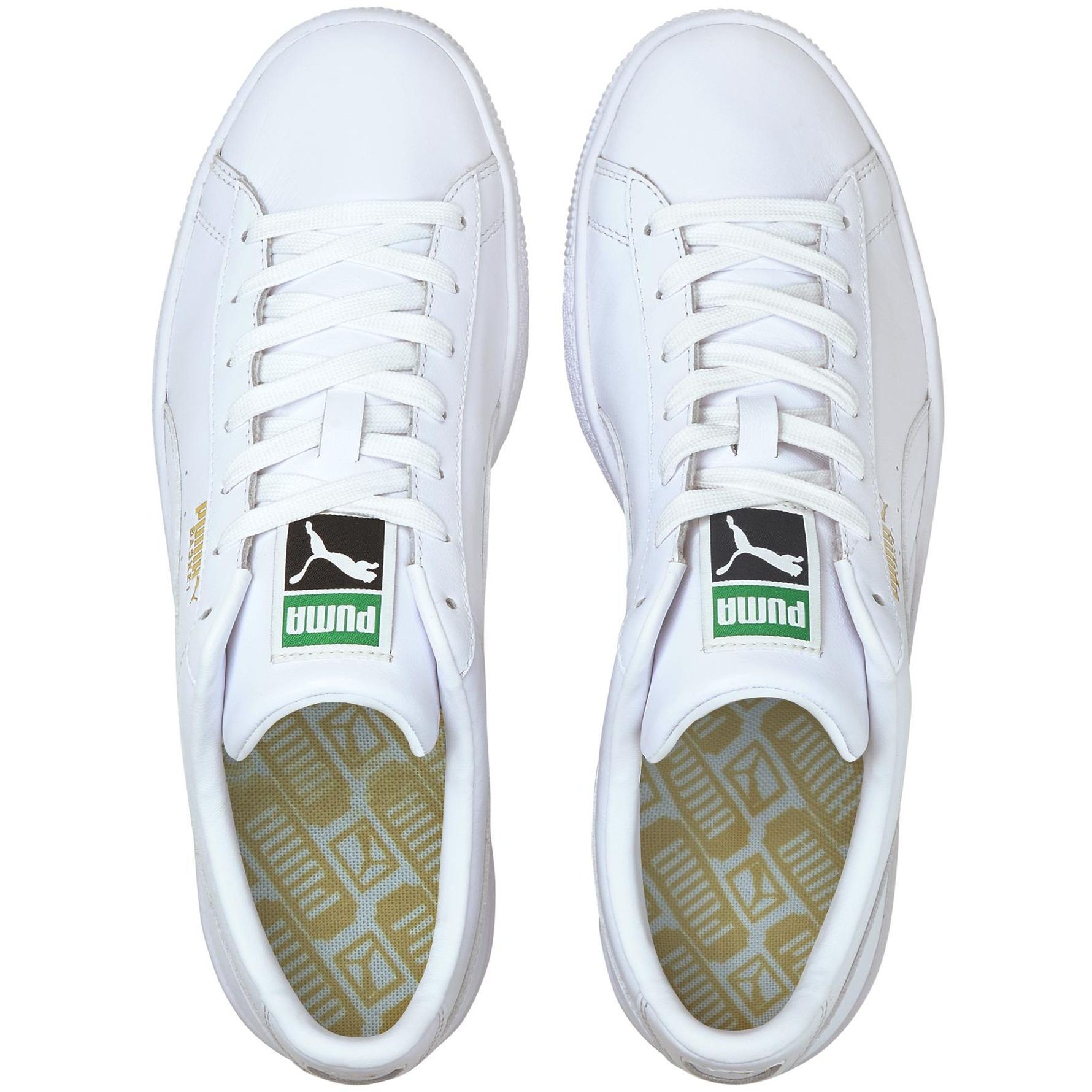 PUMA Laisvalaikio bateliai vyrams, Balta, Basket classic leisure 6