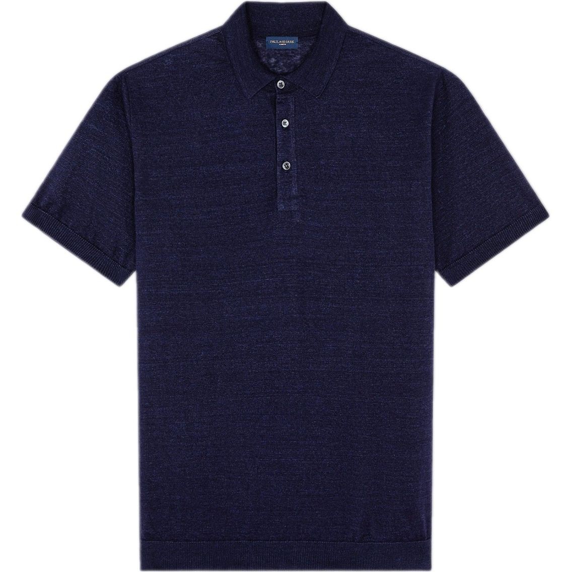 PAUL&SHARK Polo marškiniai trumpos rank. vyrams, Mėlyna, linen poloshirt