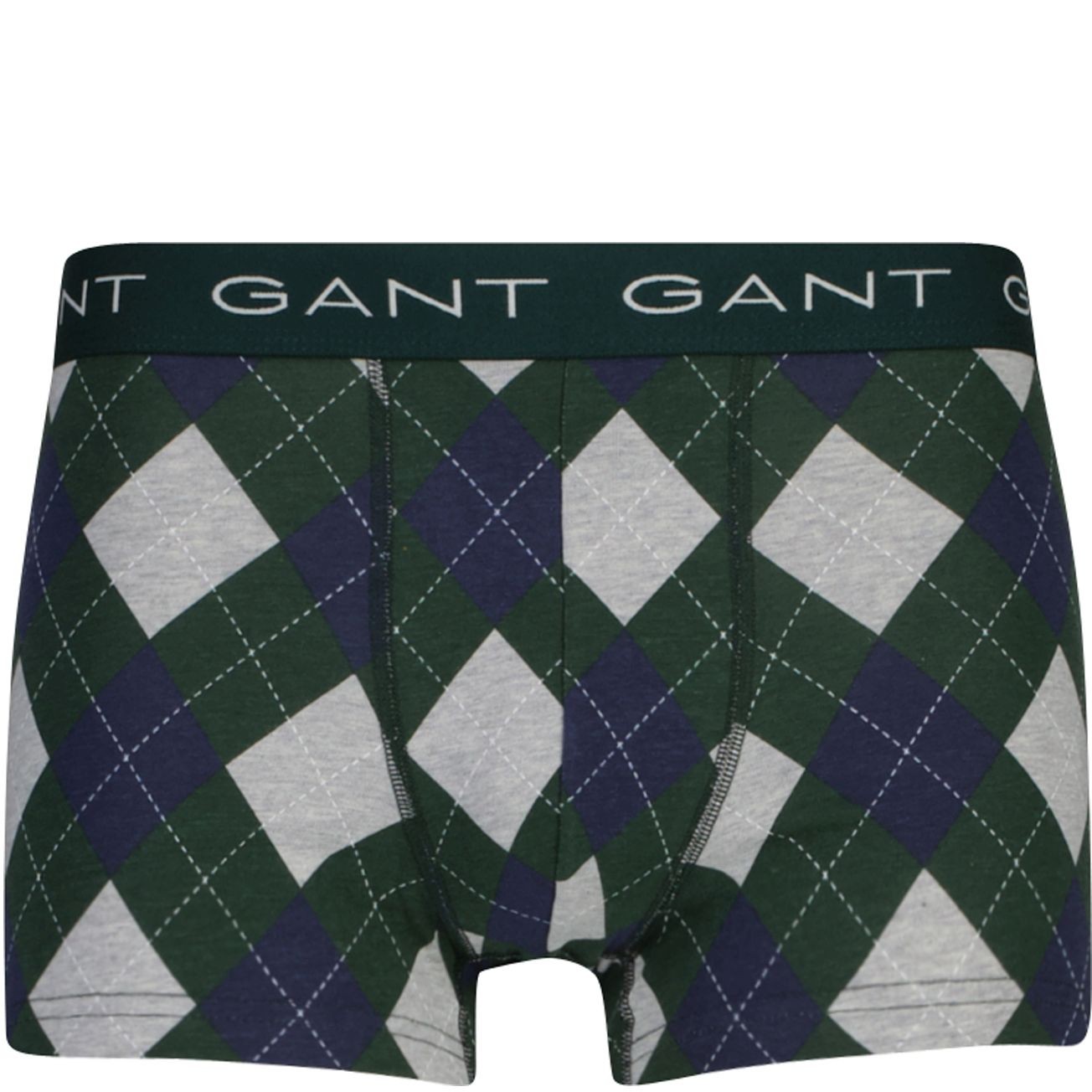 GANT Kelnaitės vyrams, Žalia, argyle print trunk 3-pack 1