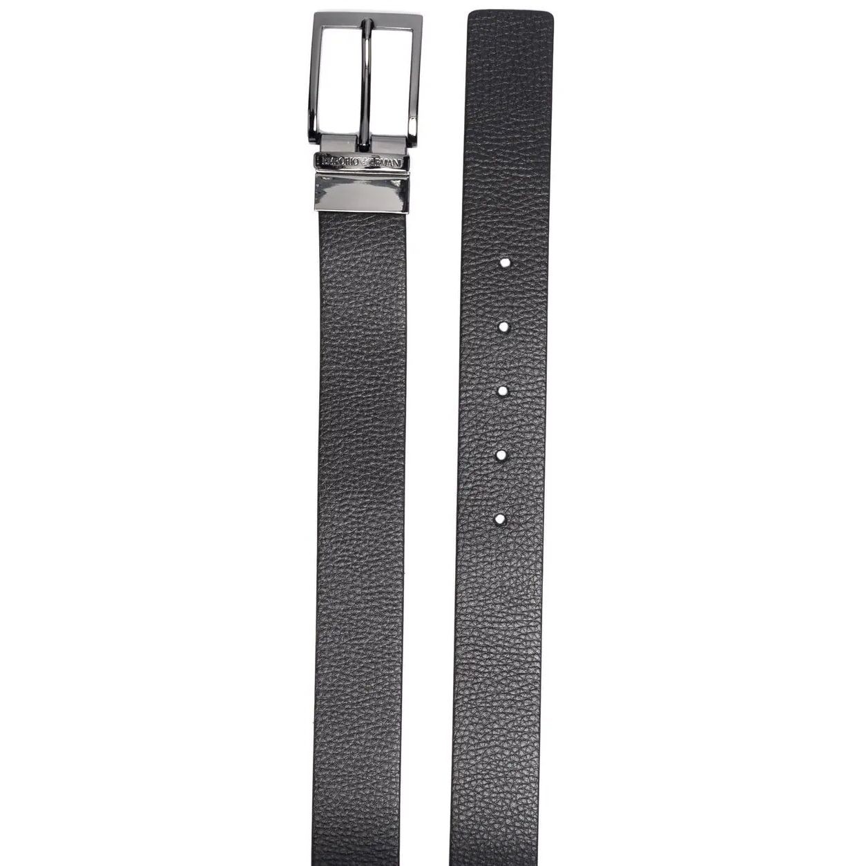 EMPORIO ARMANI Diržas vyrams, Juoda, Tongue belt 2