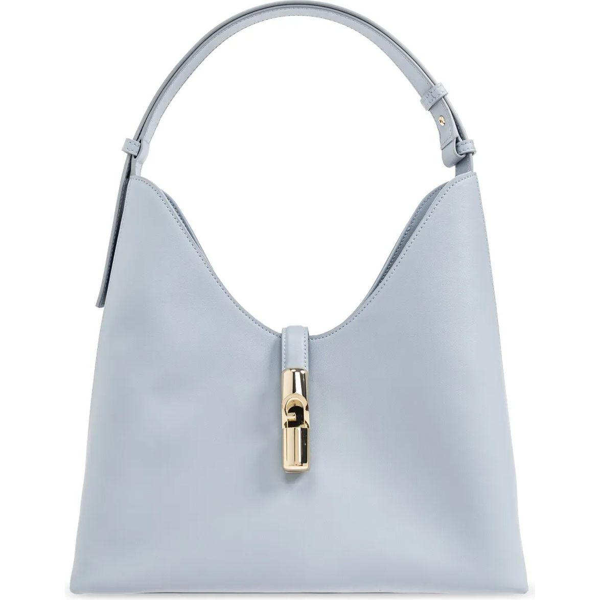 FURLA Pirkinių krepšys moterims, Pilka, Furla goccia m hobo 1