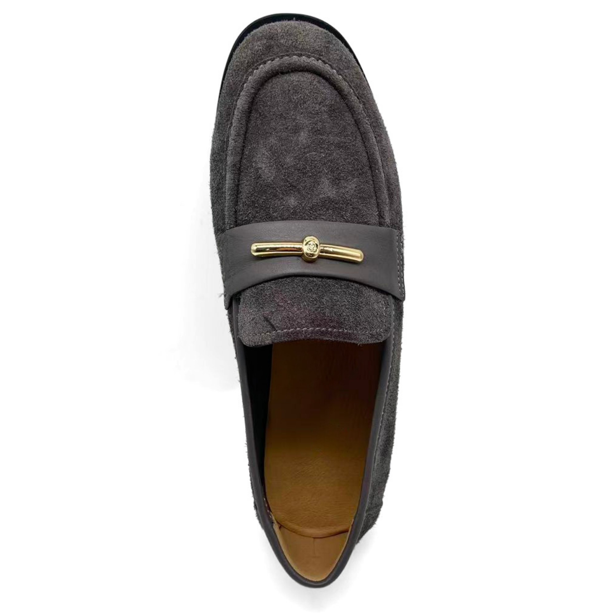 LA CONTE Loaferiai moterims, Pilka, Loafers 3