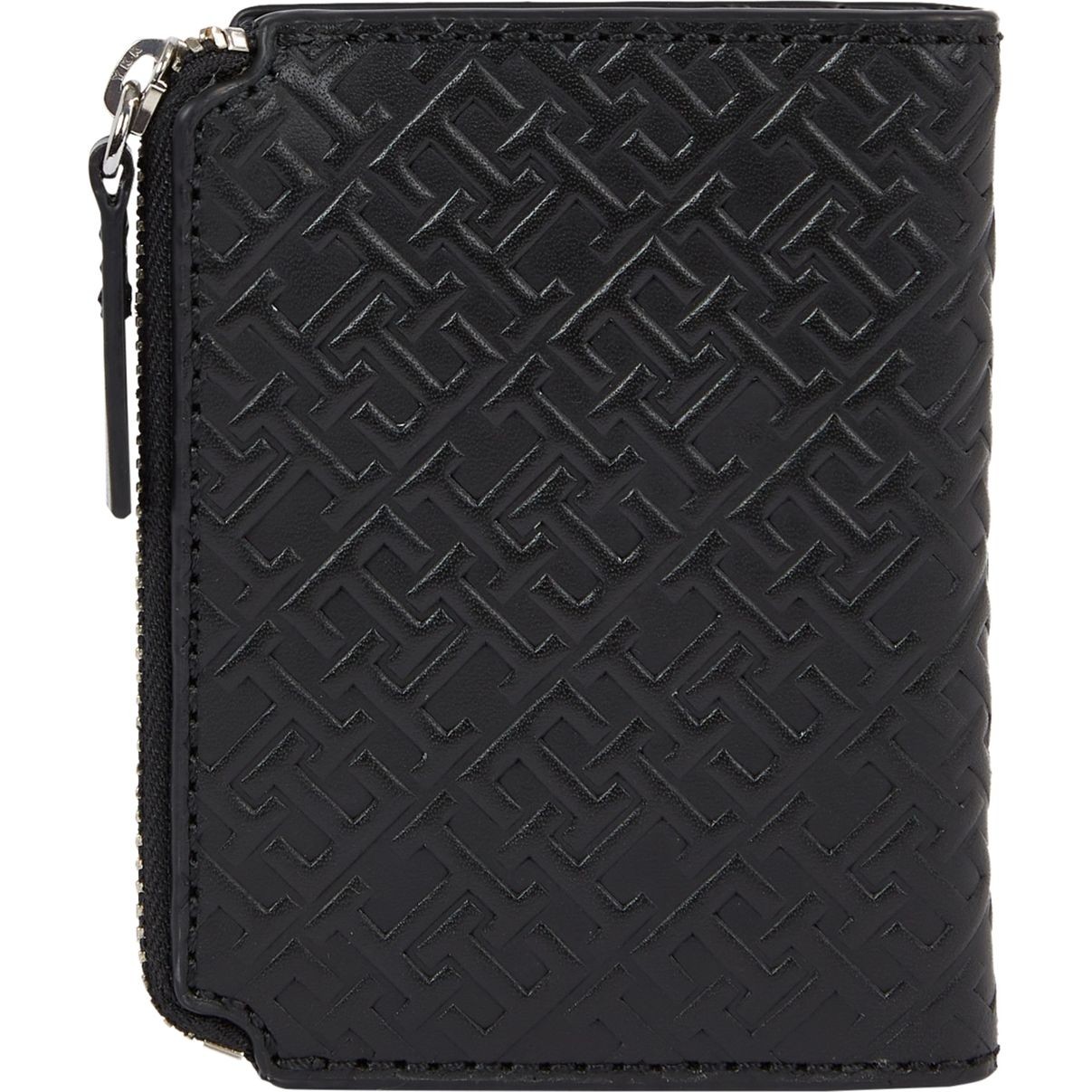 TOMMY HILFIGER Piniginė vyrams, Juoda, Monogram wizip wallets 2