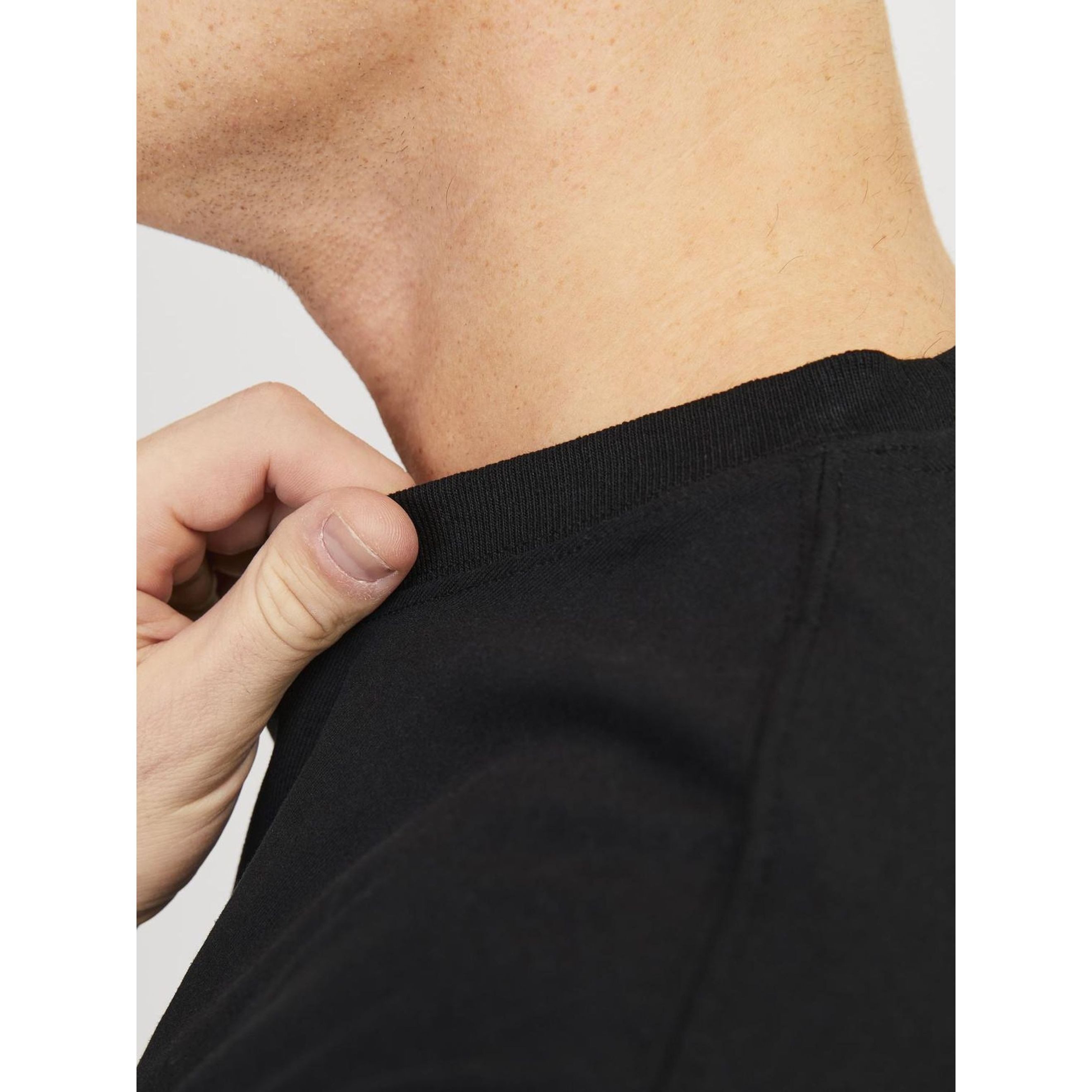 JACK & JONES Marškinėliai vyrams, Juoda, Jorvibe het-shirts 6