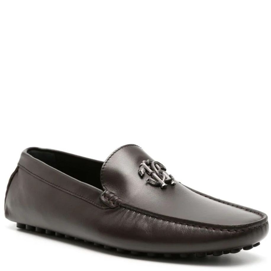 ROBERTO CAVALLI Mokasinai vyrams, Ruda, Moccasins 1