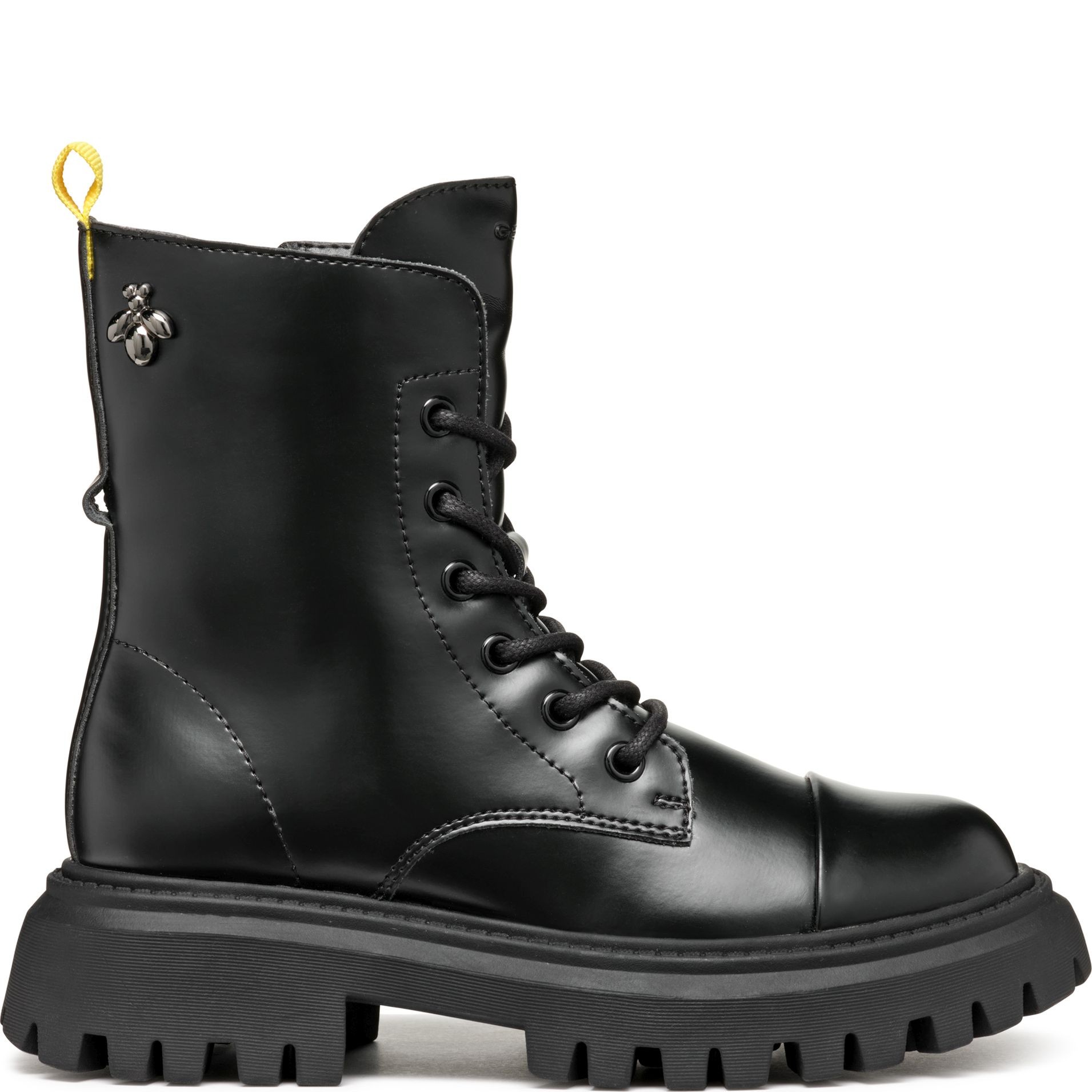 GEOX Aulinukai mergaitėms, Juoda, Maquinnens booties 2