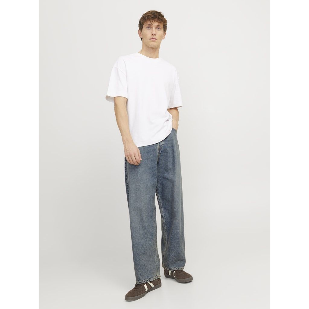 JACK & JONES Platūs džinsai vyrams, Mėlyna, Ron 8