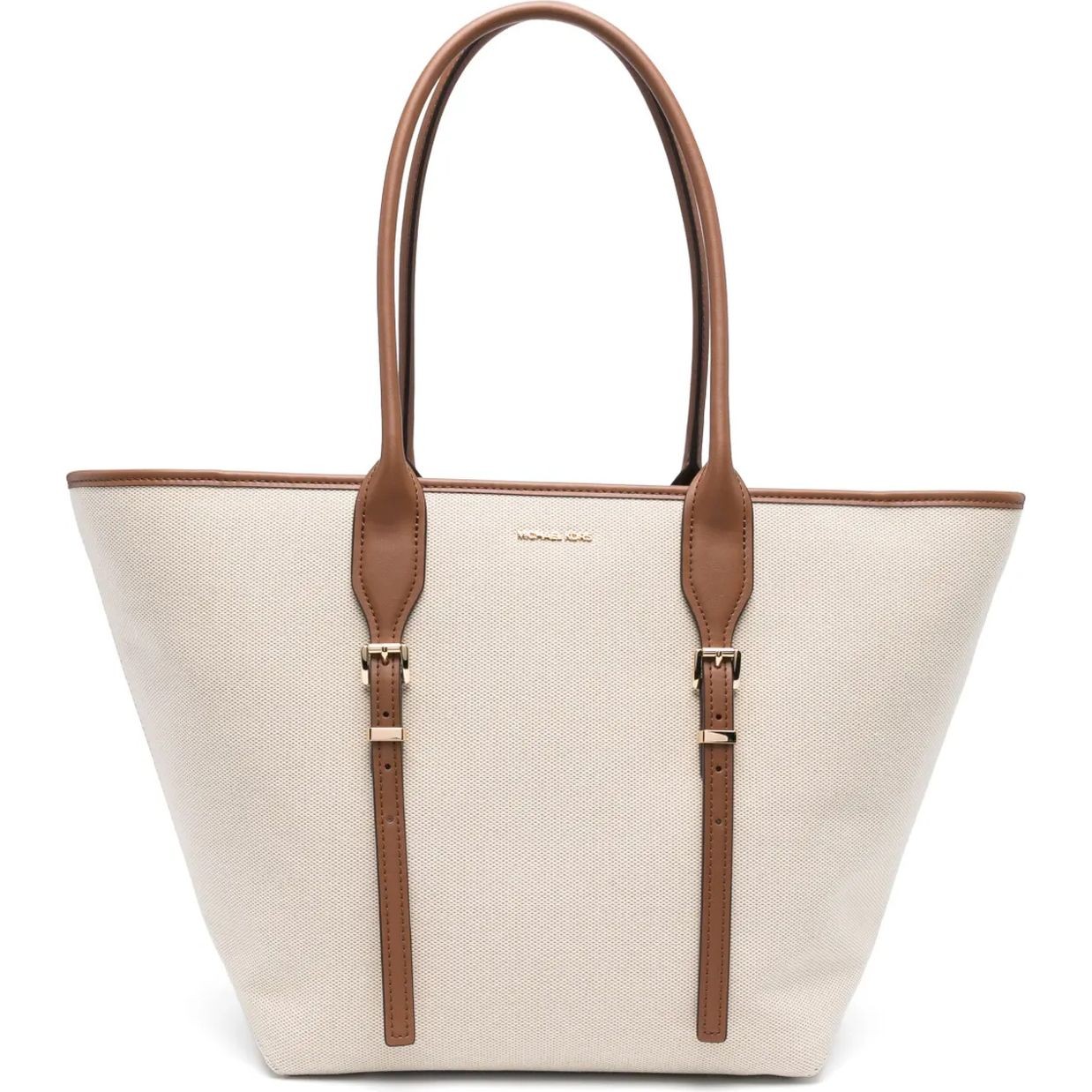 MICHAEL KORS Pirkinių krepšys moterims, Ruda, Lg buckle tote 1