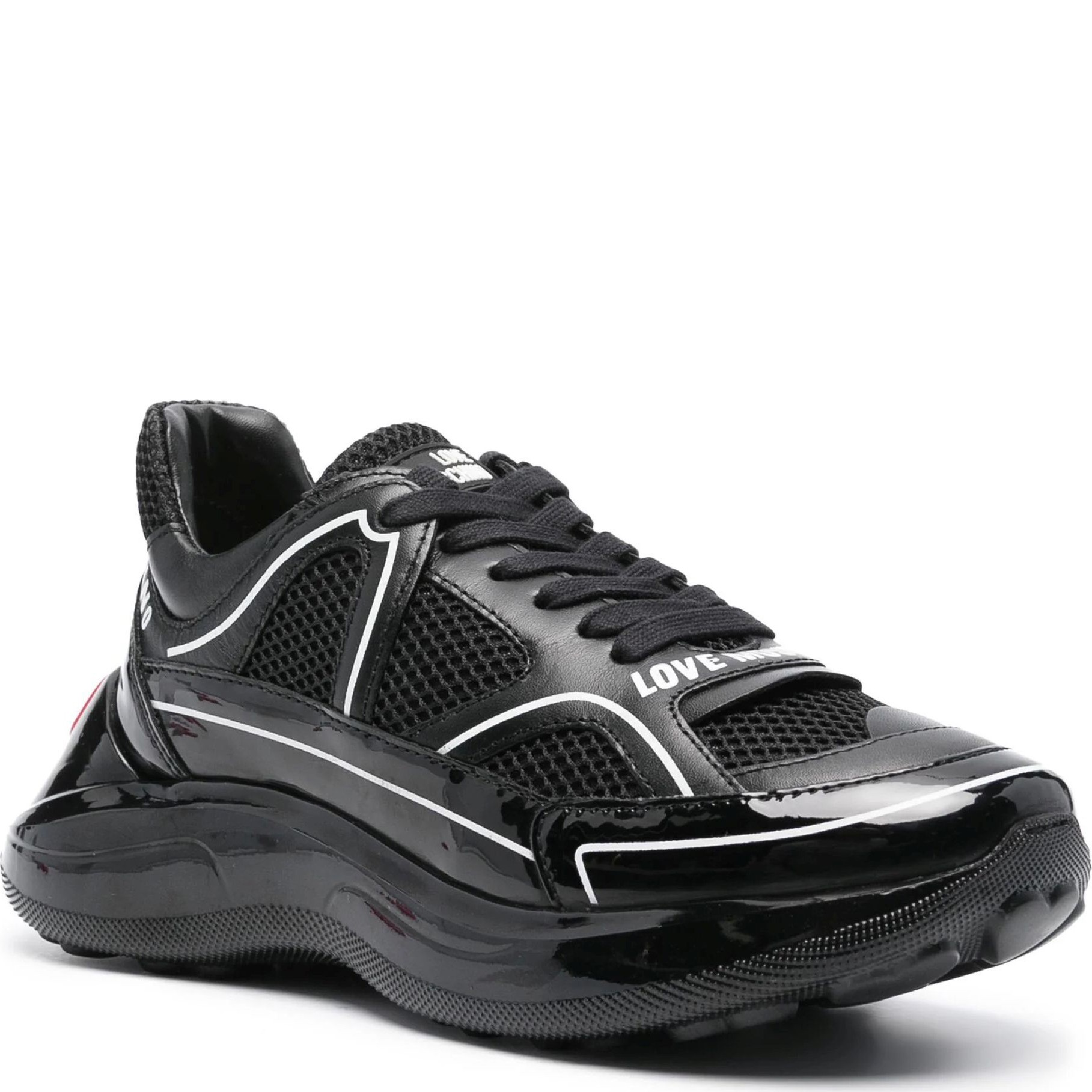 LOVE MOSCHINO Laisvalaikio bateliai moterims, Juoda, Sneakers 1