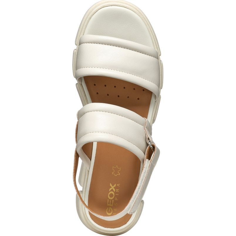 GEOX Basutės moterims, Smėlio, Lisbona sandals 5