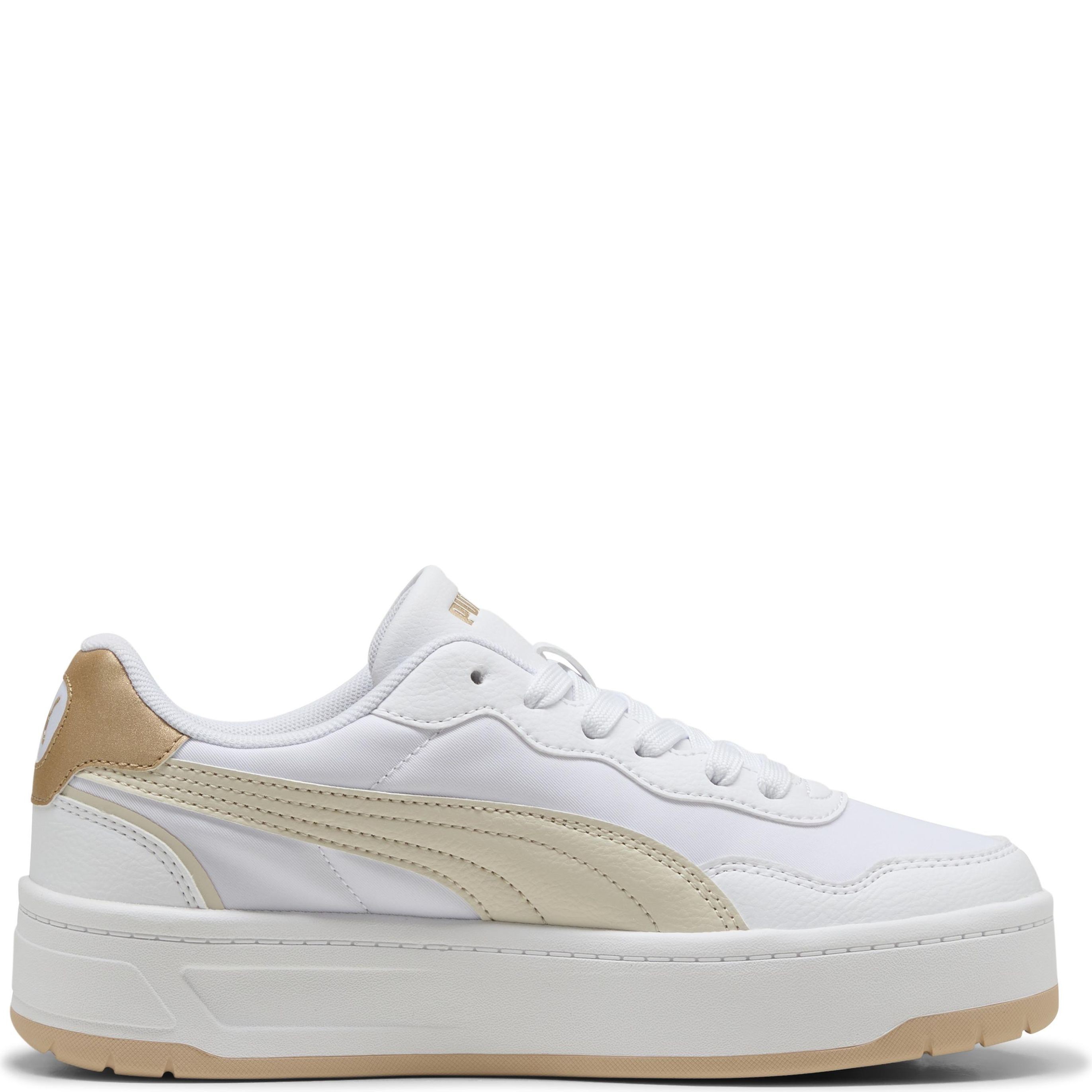 PUMA Laisvalaikio bateliai moterims, Smėlio, Court sneaker 3