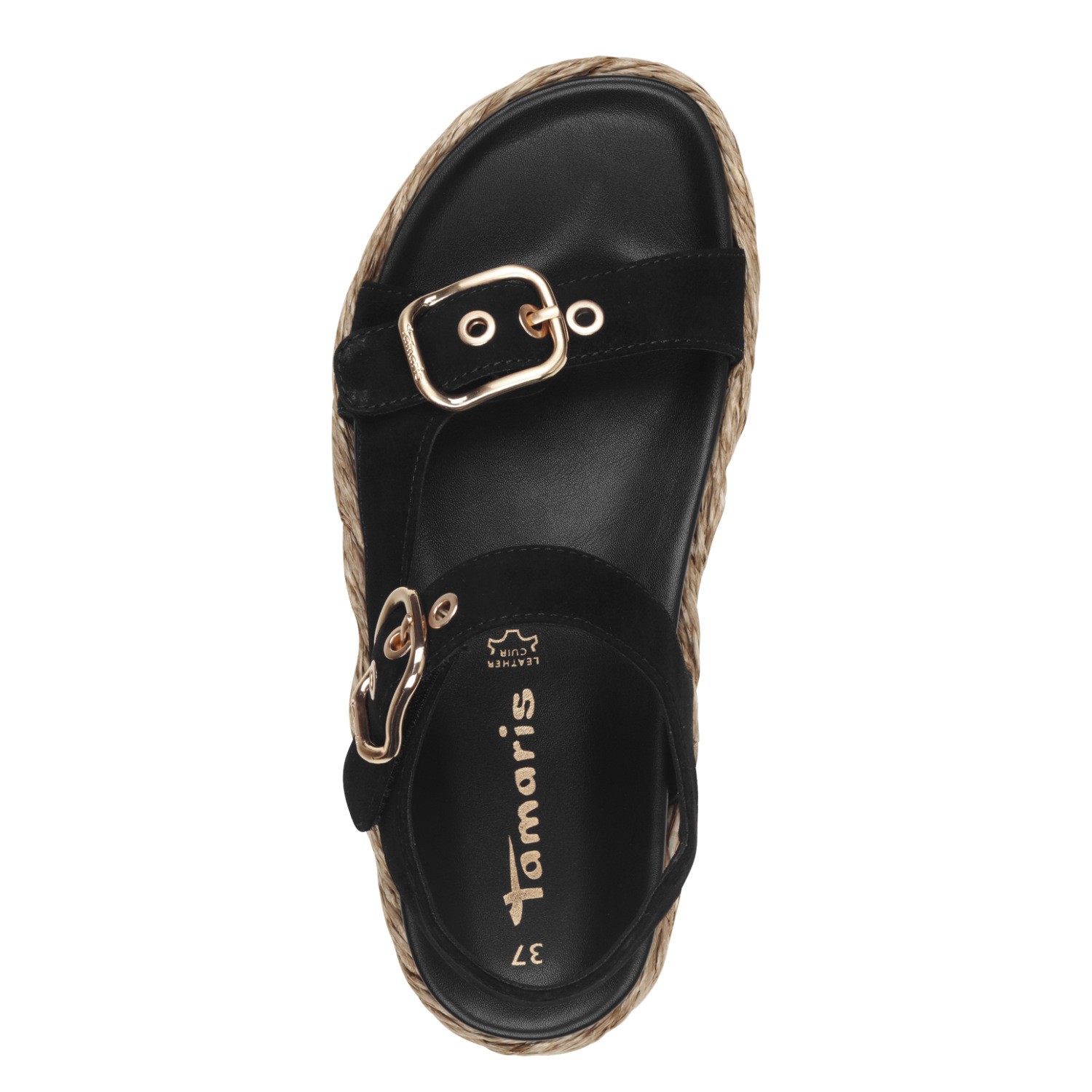 TAMARIS Basutės moterims, Juoda, Sandals 5