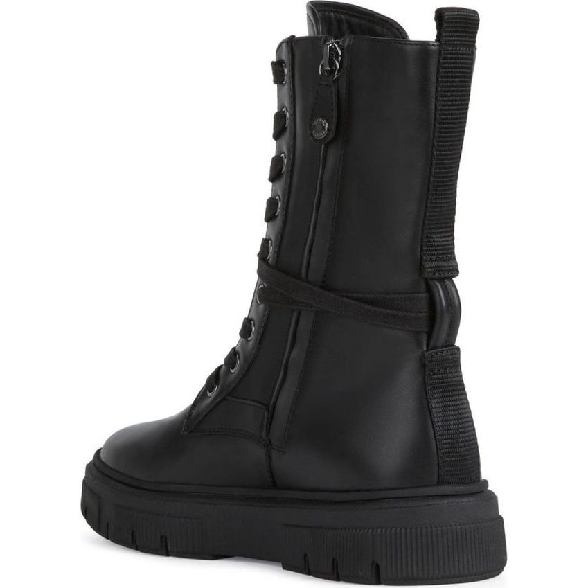 GEOX Aulinukai moterims, Juoda, ISOTTE BOOTIES 3