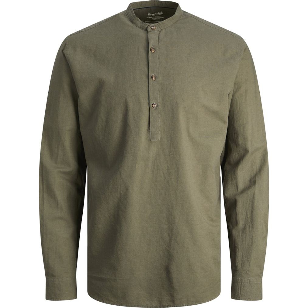 JACK & JONES Marškiniai vyrams, Žalia, Jjesummer shirts 1