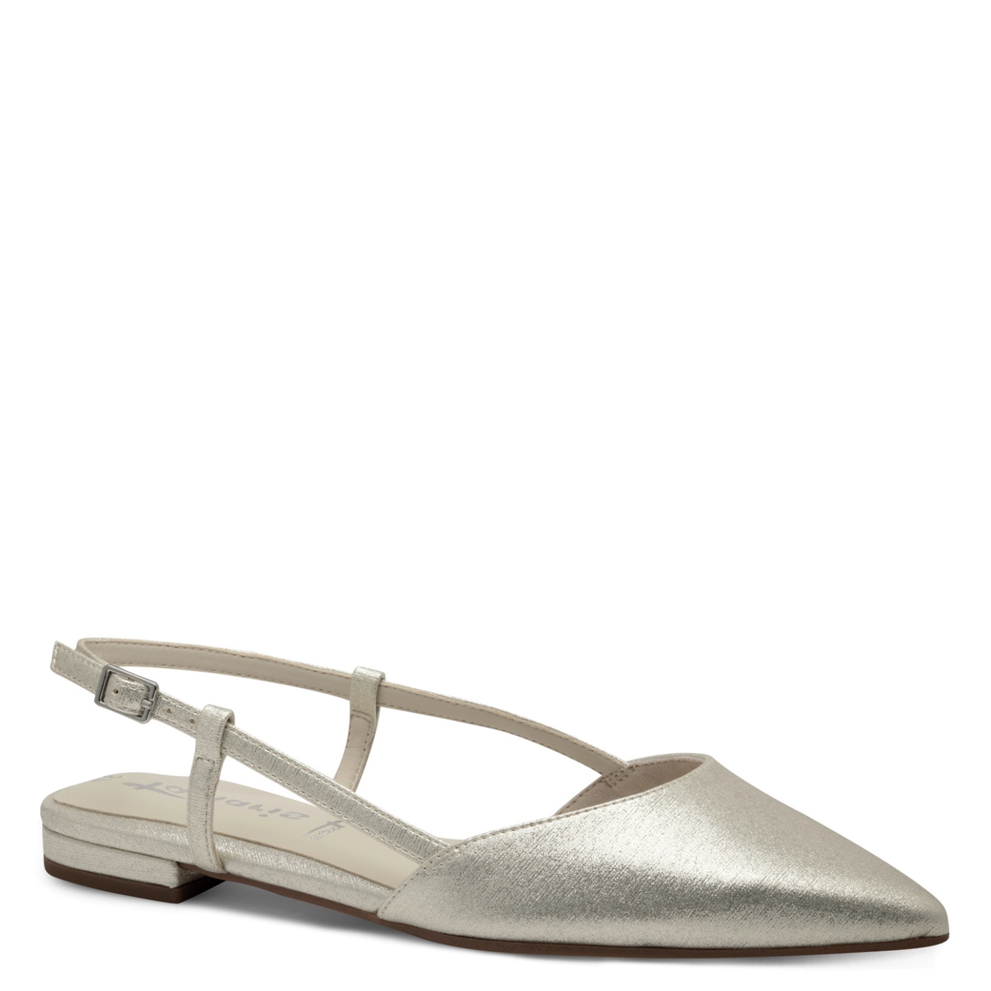 TAMARIS Balerinos moterims, Sidabrinė, Ballerinas 1