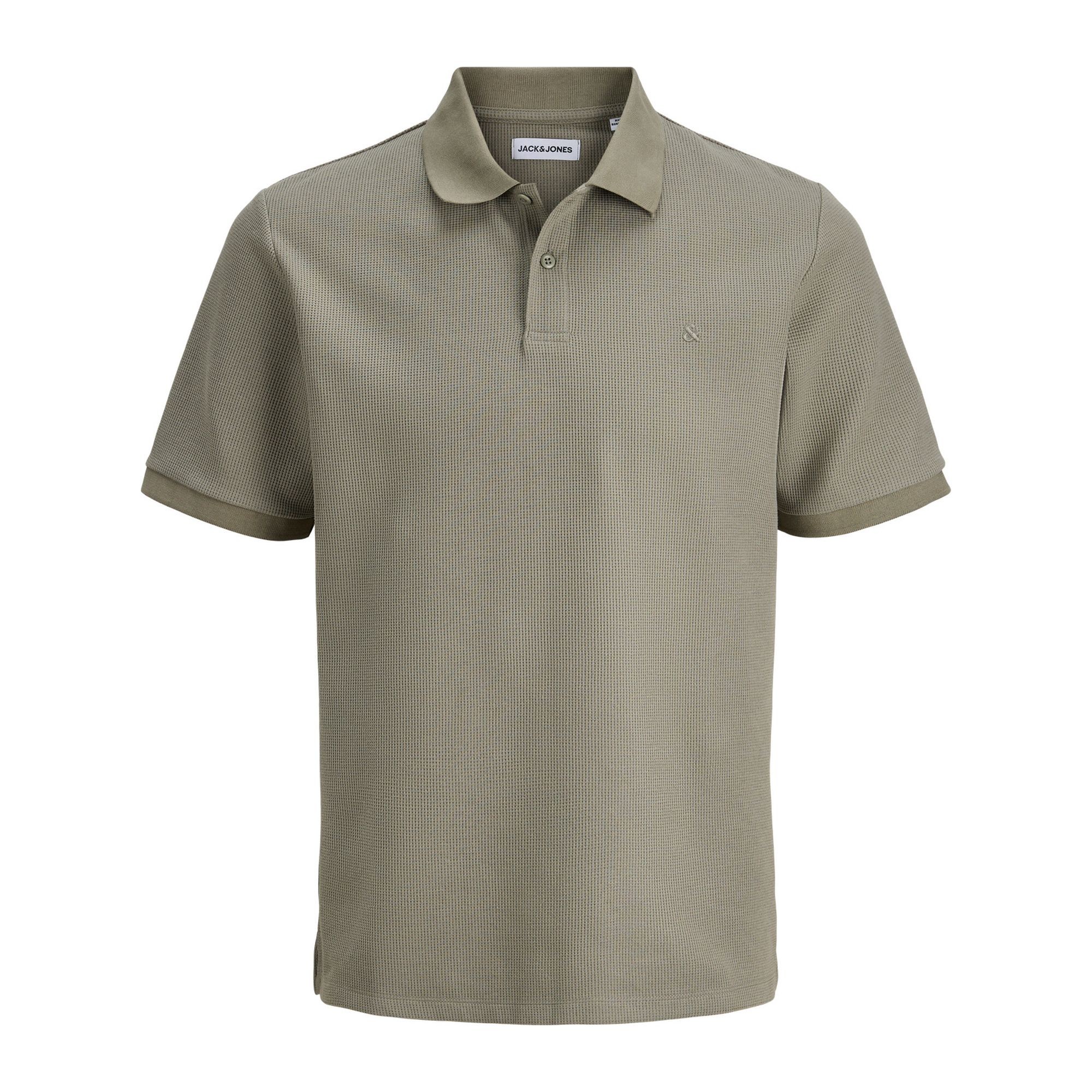 JACK & JONES Polo marškiniai trumpos rank. vyrams, Pilka, Austin polo 1