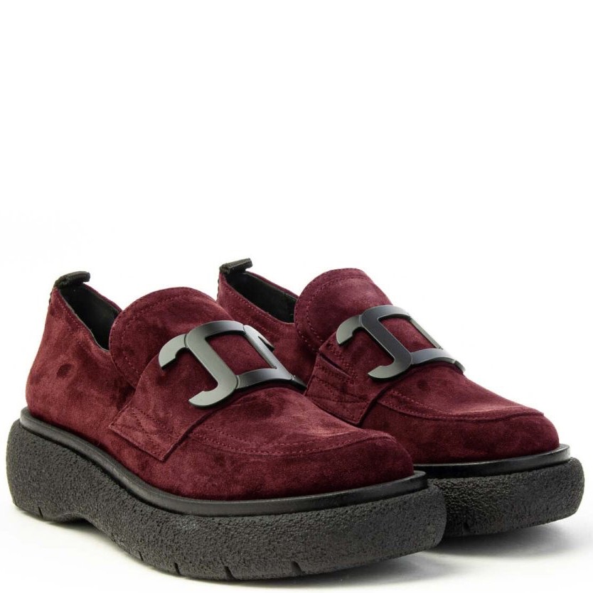 CARMENS Loaferiai moterims, Vyšninė, Sophie chain loafers 1