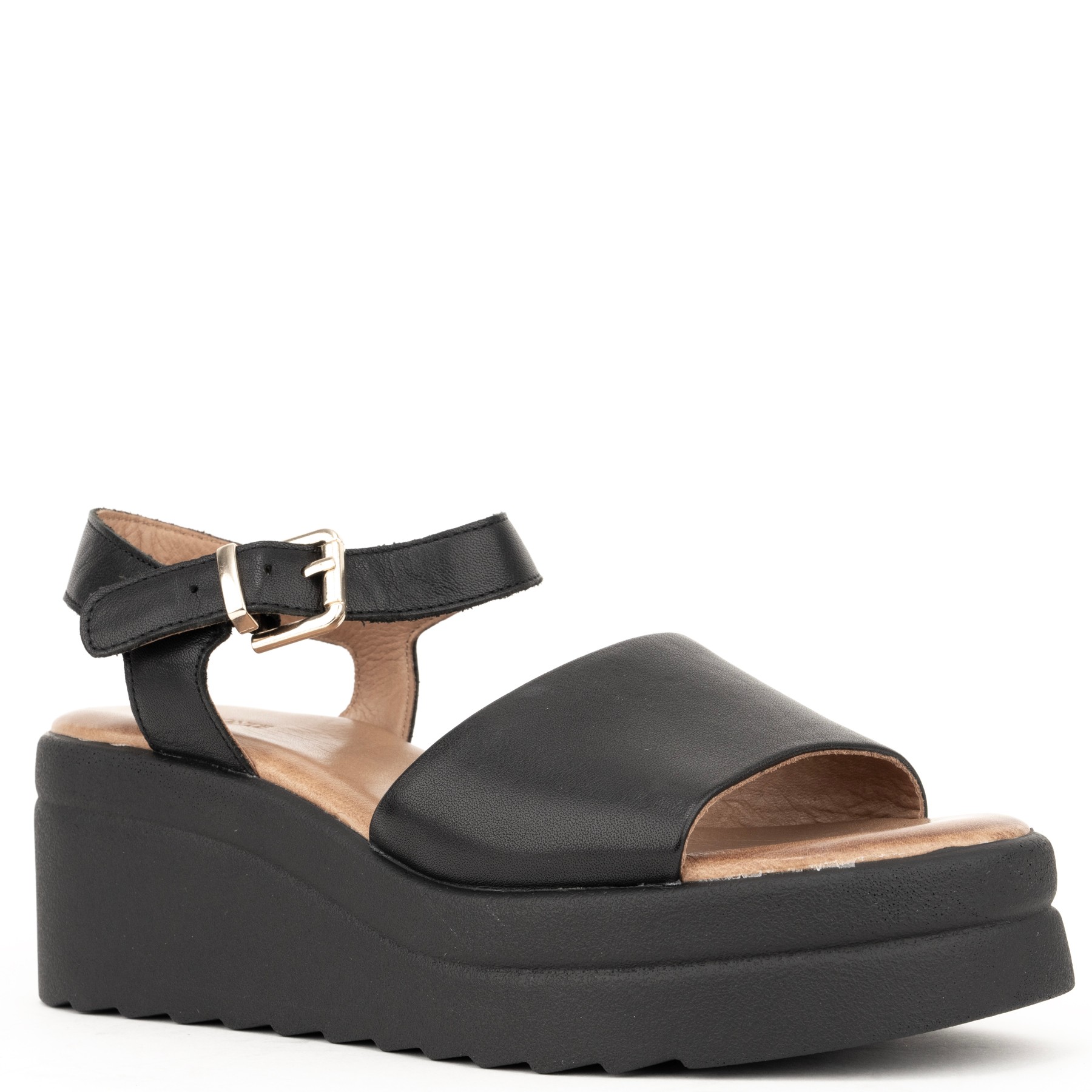 LA CONTE Basutės moterims, Juoda, Sandals 1