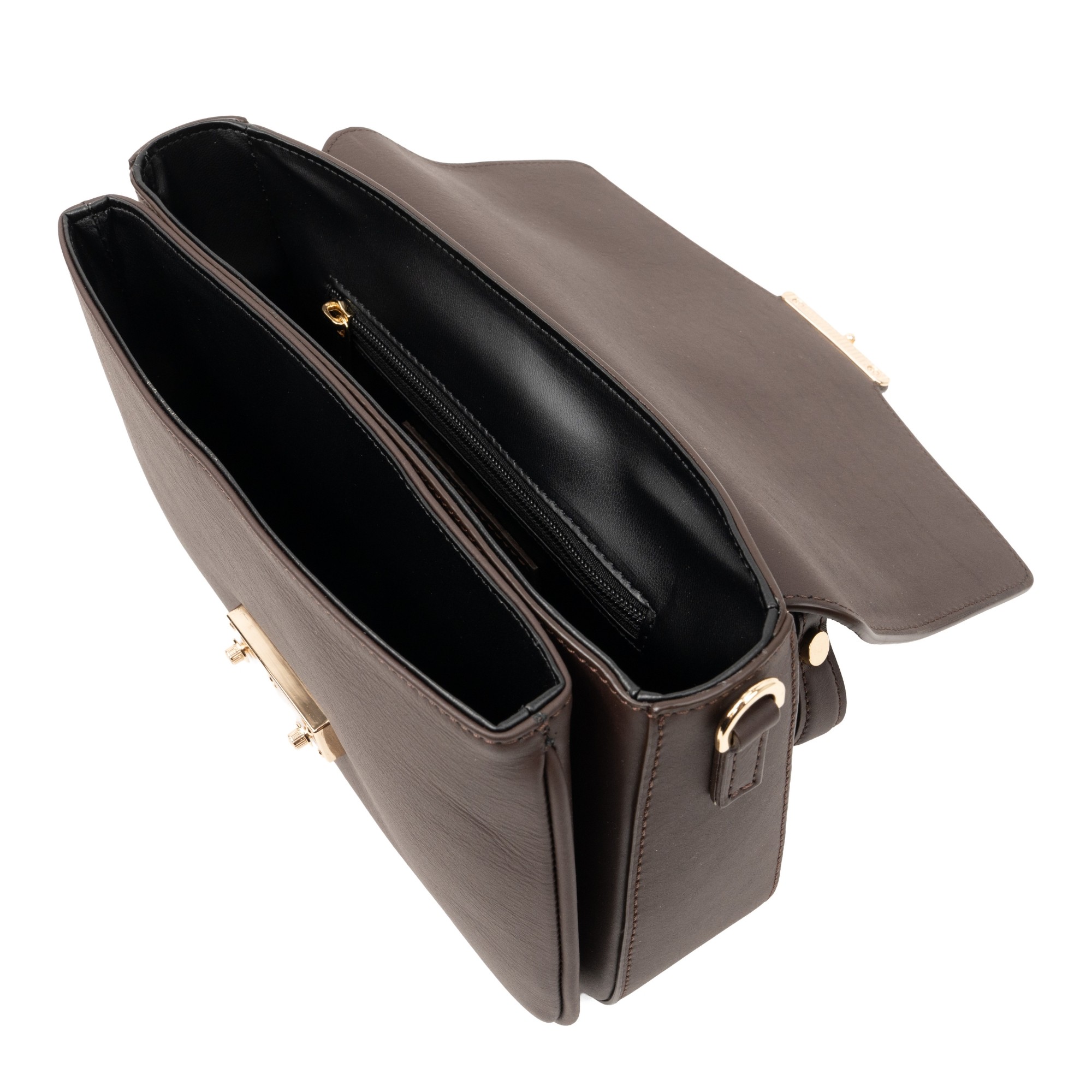 ADRIANNA FERETTI Rankinė per petį moterims, Ruda, Shoul bag 3