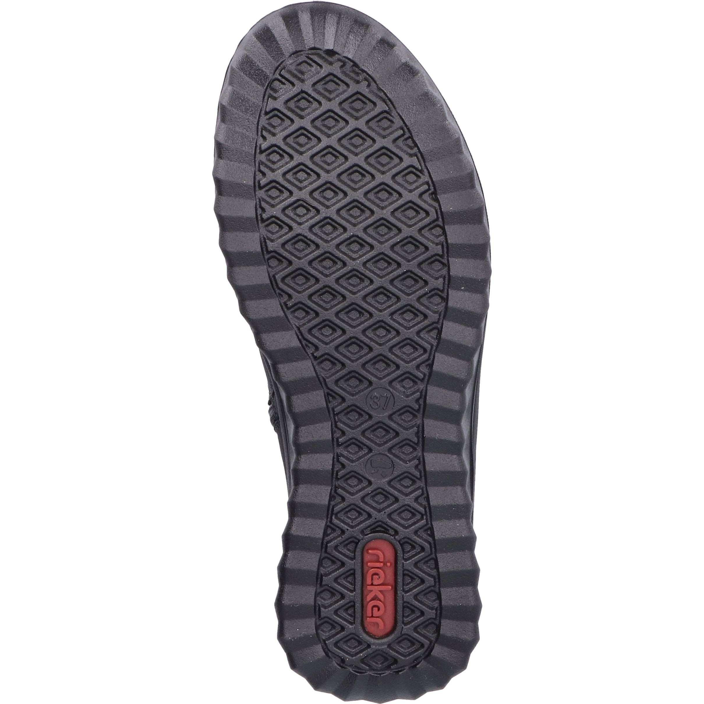 RIEKER Aulinukai moterims, Juoda, Ladies mid height boots 10