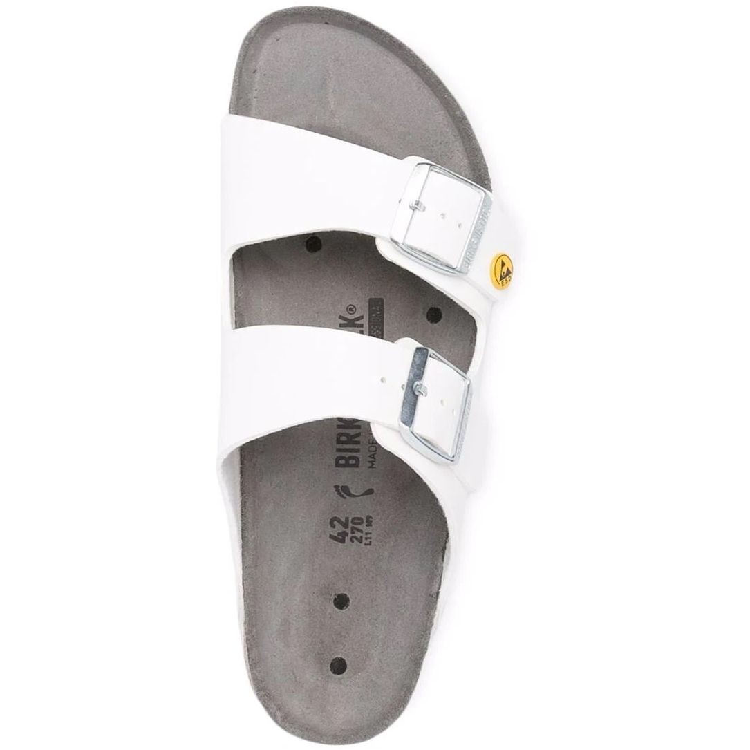 BIRKENSTOCK Šlepetės, Balta,  Arizona ESD Slippers 4