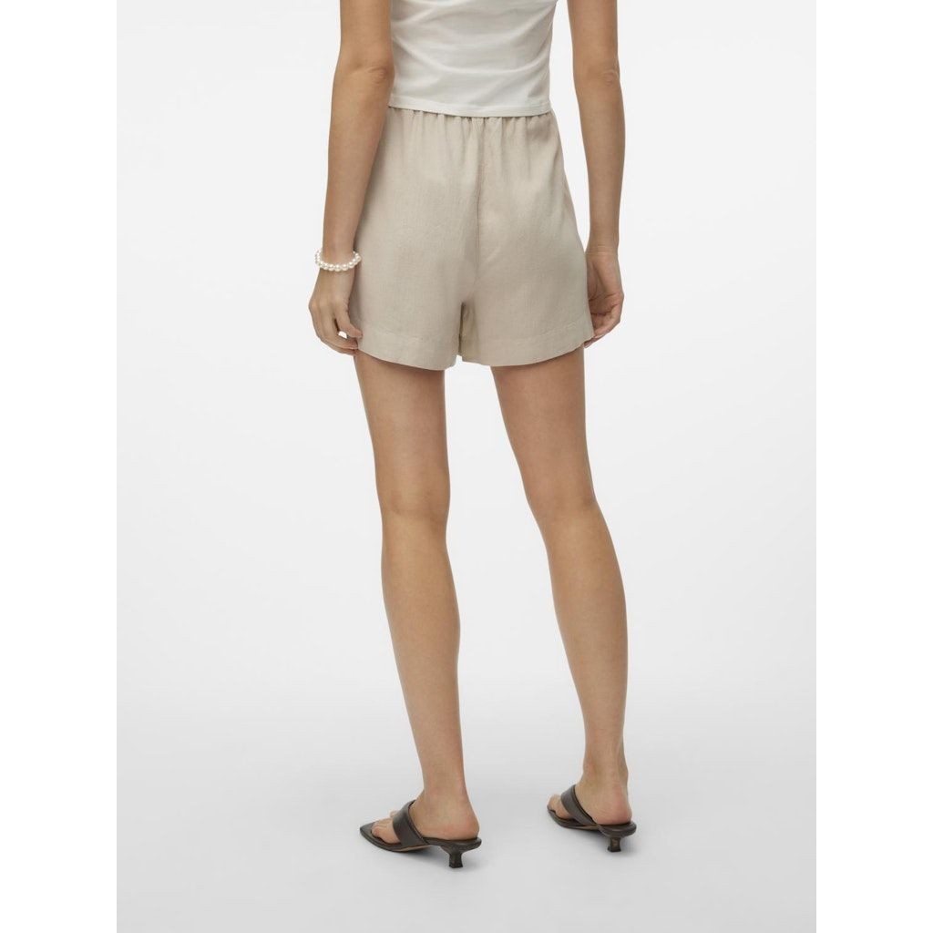 VERO MODA Šortai moterims, Sidabrinė, VMMYMILO HW PAPERBAG 3