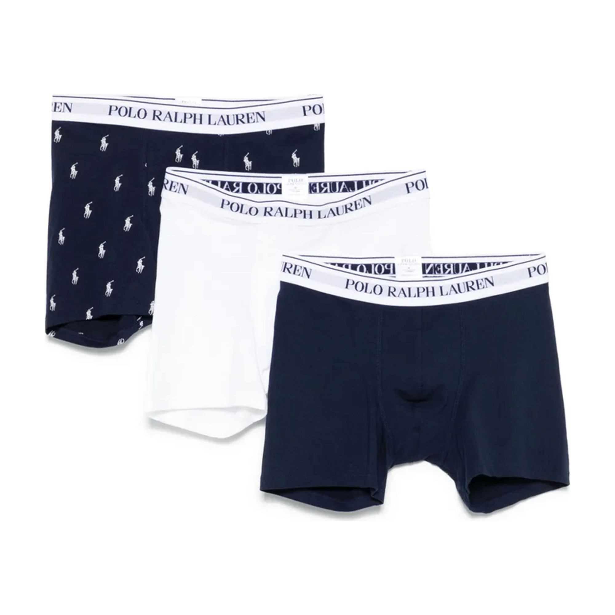 POLO RALPH LAUREN UW Ilginti apatiniai vyrams, Marga, Boxer brief 3 pack boxer brief 1