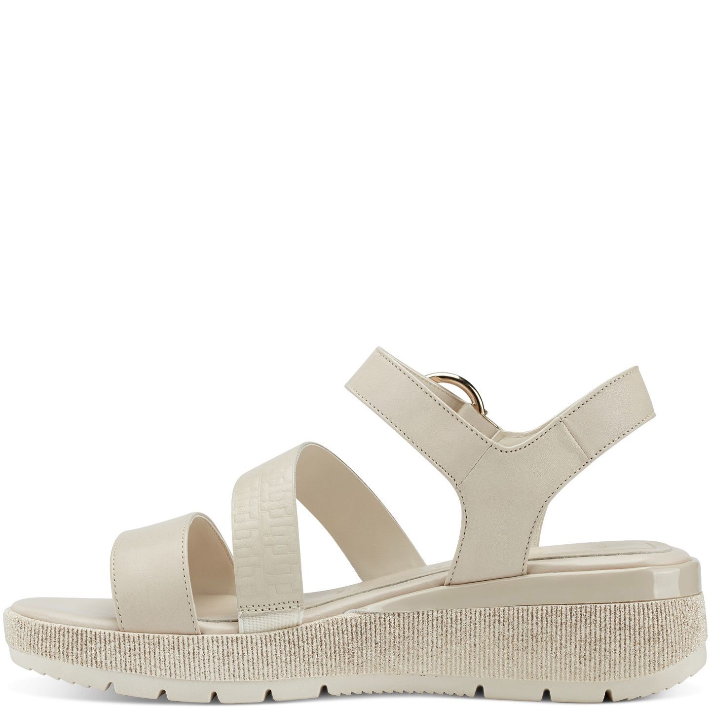 TAMARIS Basutės moterims, Smėlio, SANDALS 3