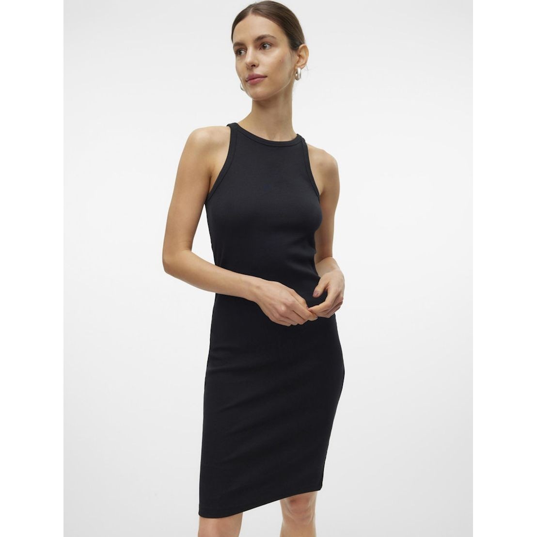 VERO MODA Mini suknelė moterims, Juoda, Vmchloe mini dress 5
