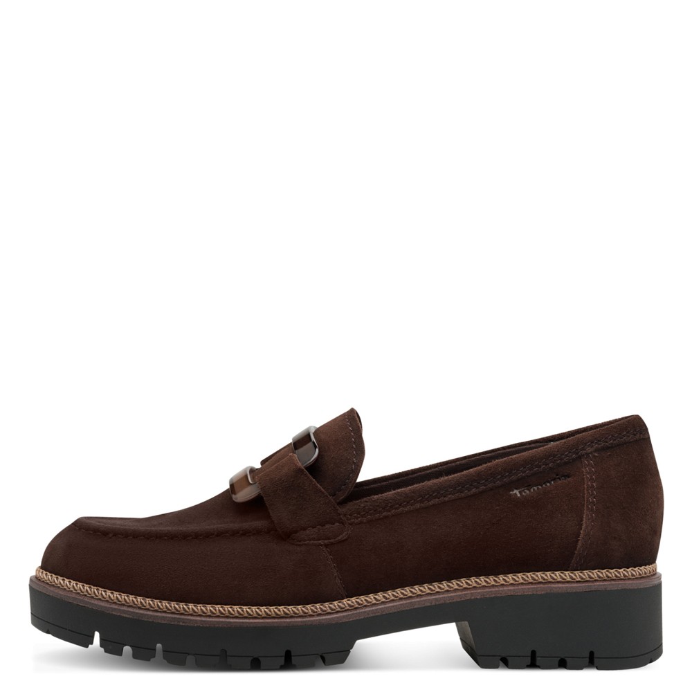TAMARIS Loaferiai moterims, Ruda, Loafers 24722-43 2