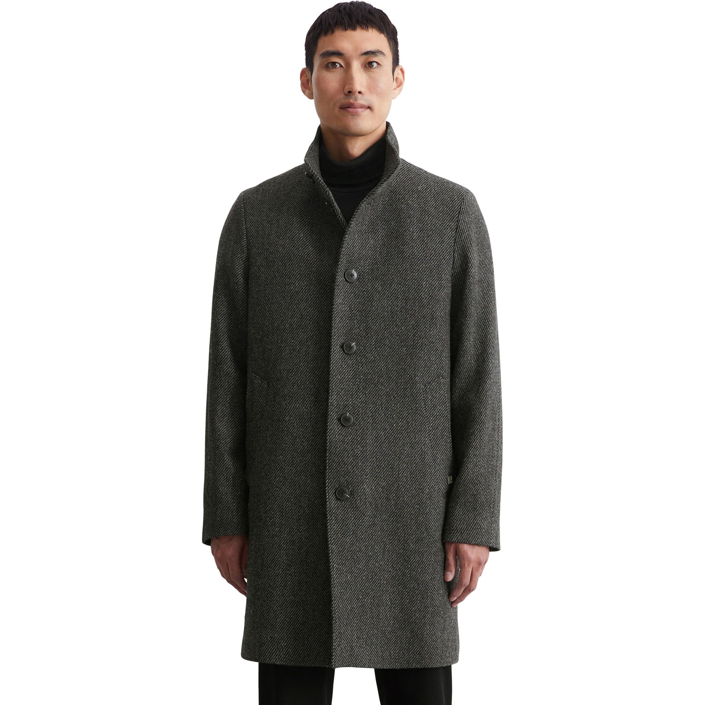 MARC O'POLO Paltas vyrams, Pilka, Coats 429025071096 2