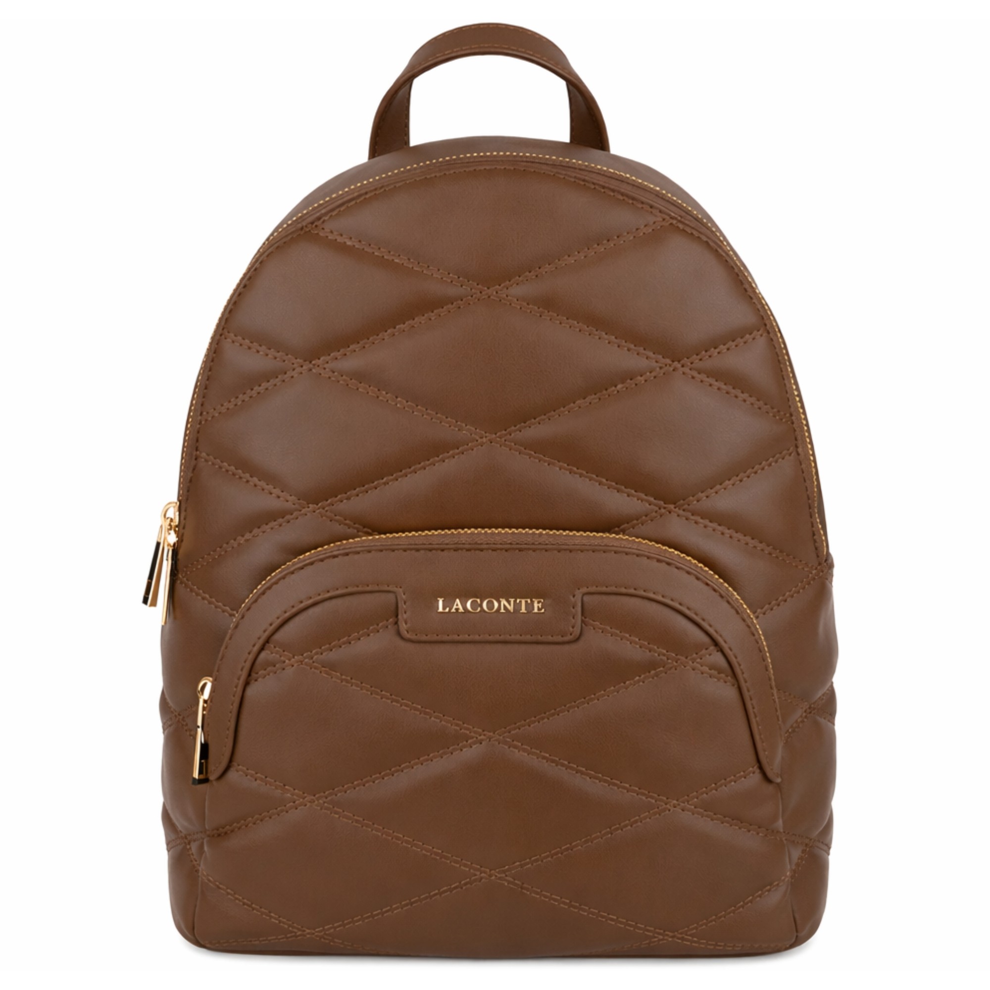 LA CONTE Kuprinė moterims, Ruda, Backpack 1