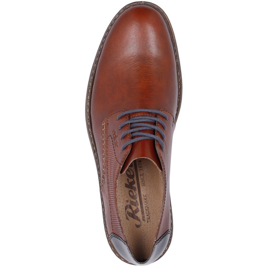 RIEKER Klasikiniai batai vyrams, Ruda, FORMAL 6