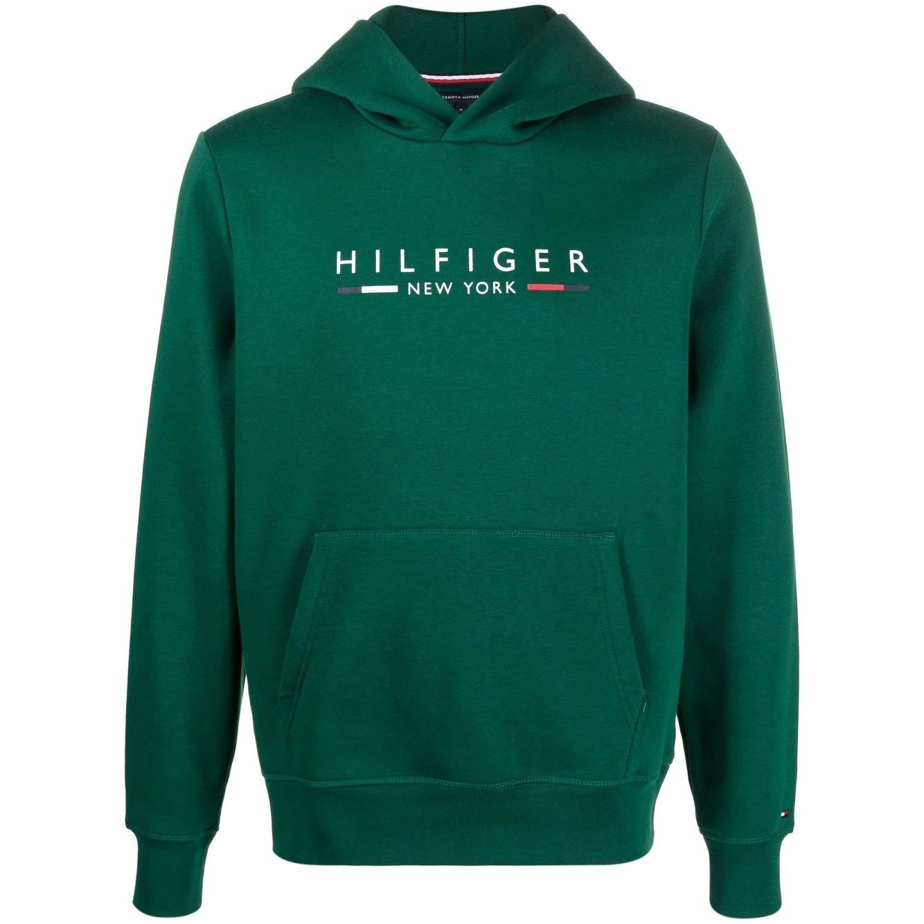 TOMMY HILFIGER Džemperis vyrams, Žalia, Hilfiger new york hoody 1