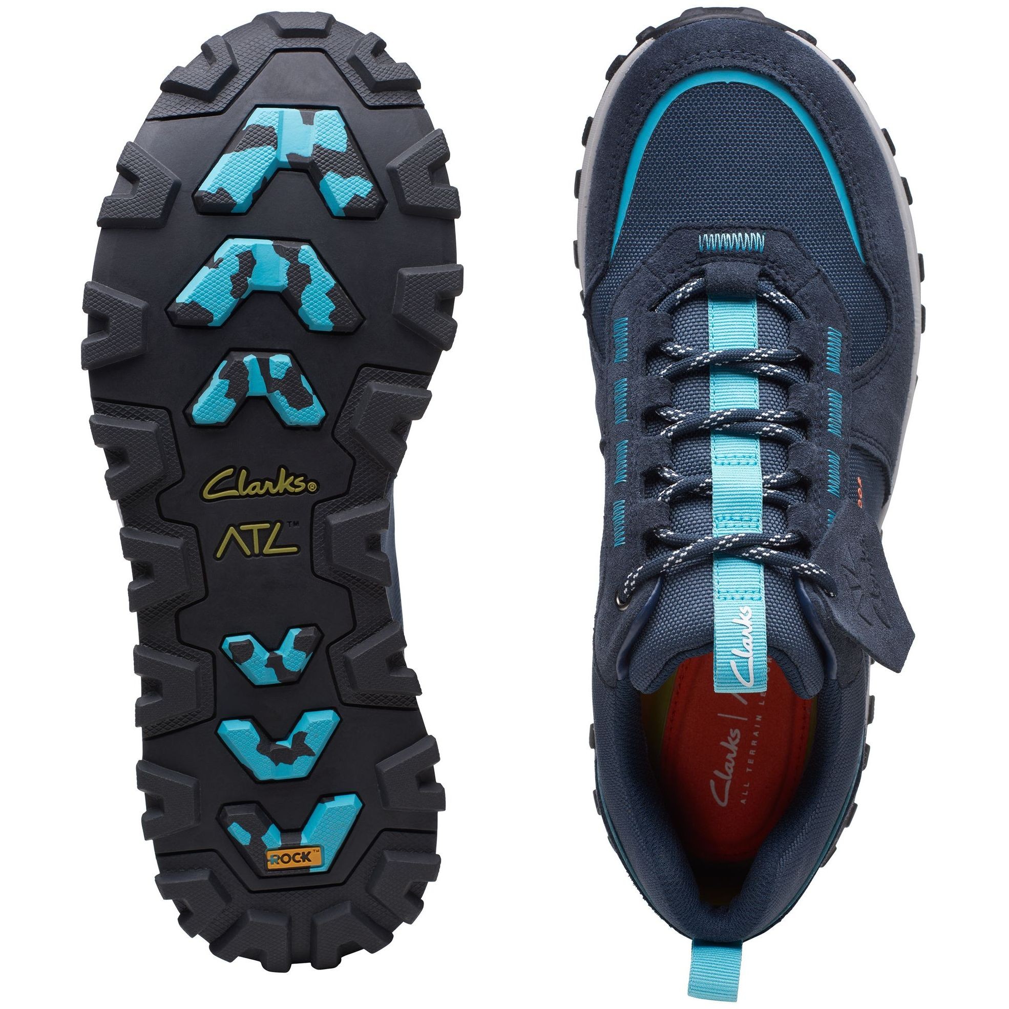 CLARKS Sportiniai bateliai vyrams, Mėlyna, ATL Trek Walk WP Sport Shoe 6