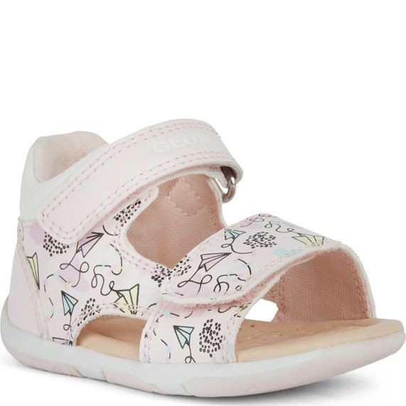 GEOX Basutės mergaitėms, Rožinė, Sandal tapuz 2