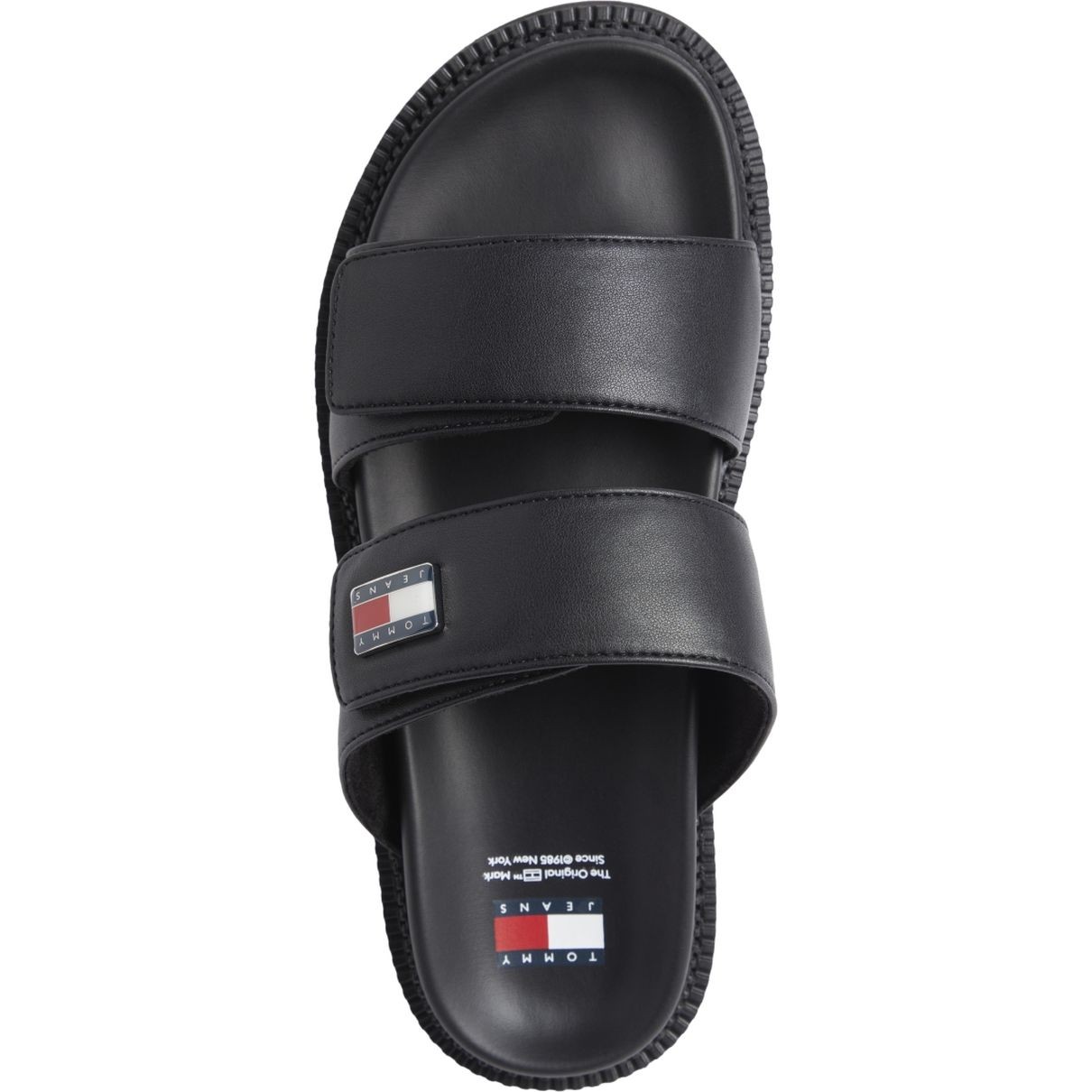 TOMMY JEANS Šlepetės moterims, Juoda, Puffed sandal 2