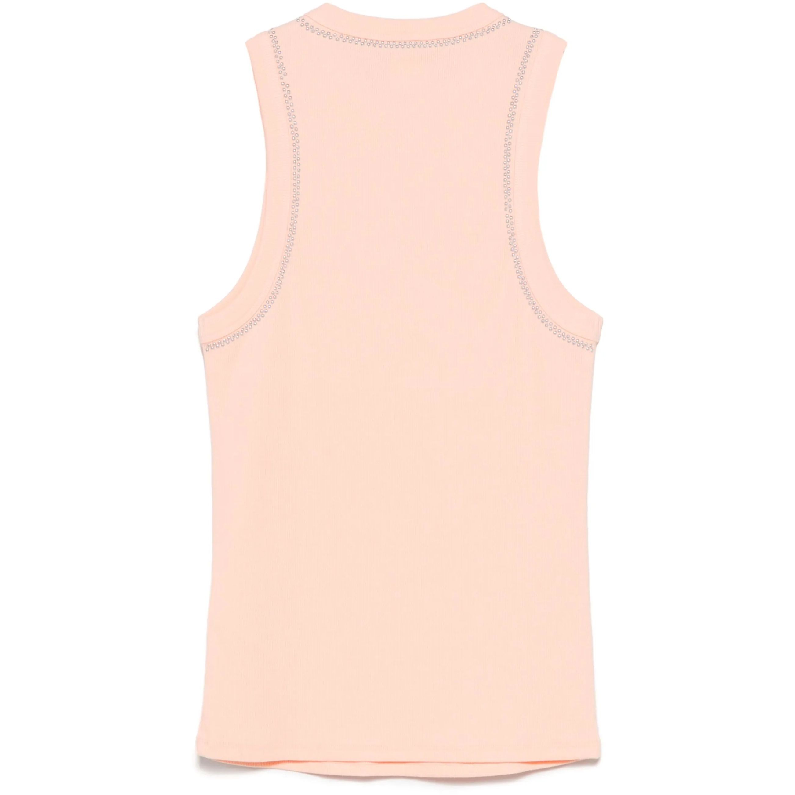 DKNY Megztinis moterims, Rožinė, Rhinestone at neck 2