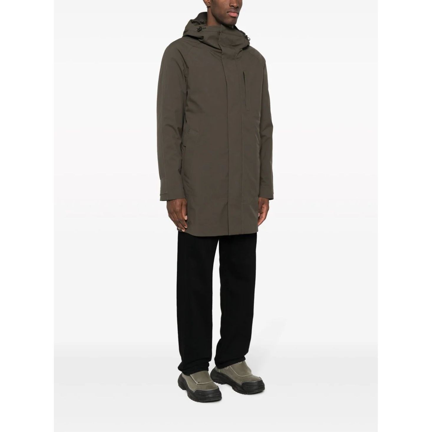 PAULNSHARK Pūkinė striukė vyrams, Žalia, Parka 3